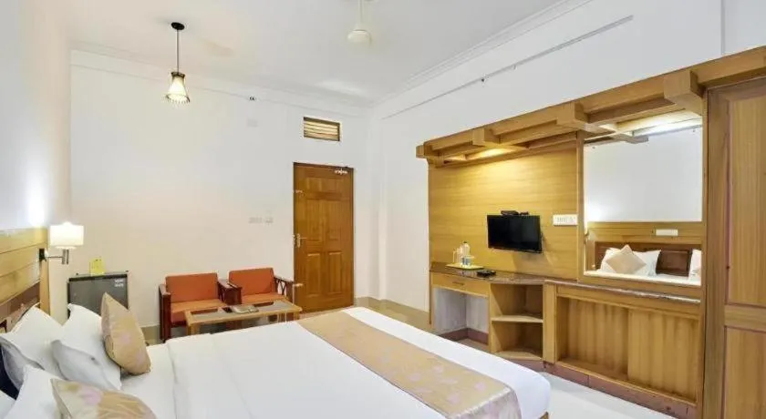 Bed in Jungle Park Resorts