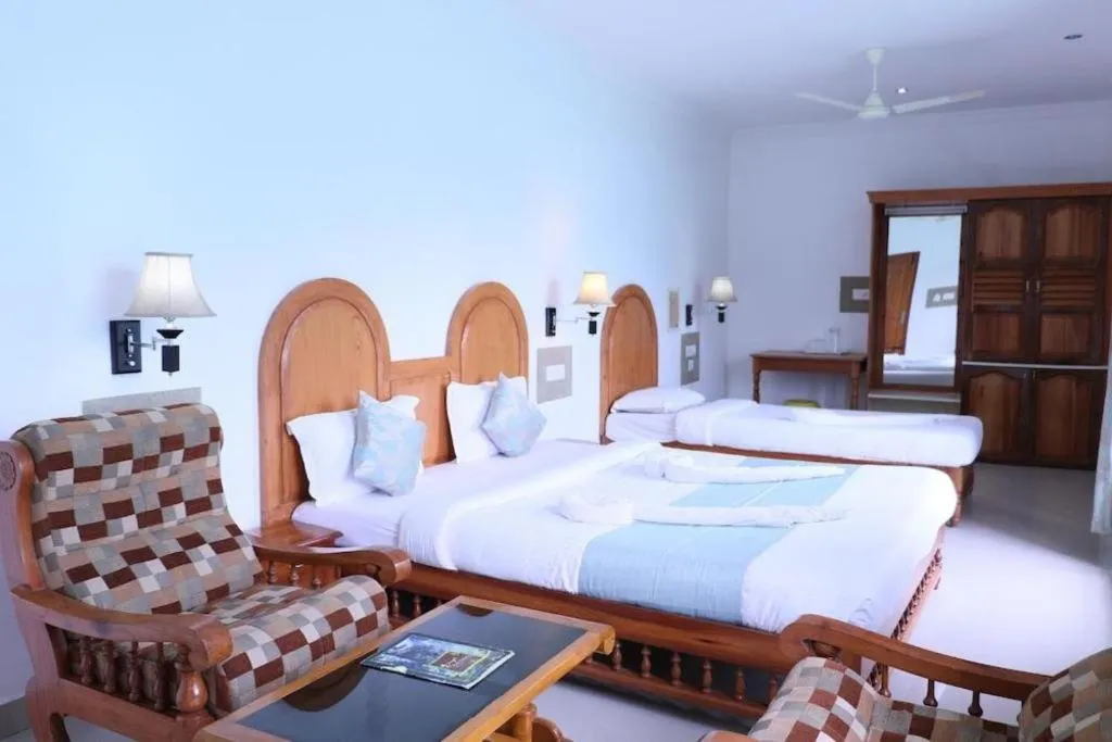 Bed in Jungle Park Resorts