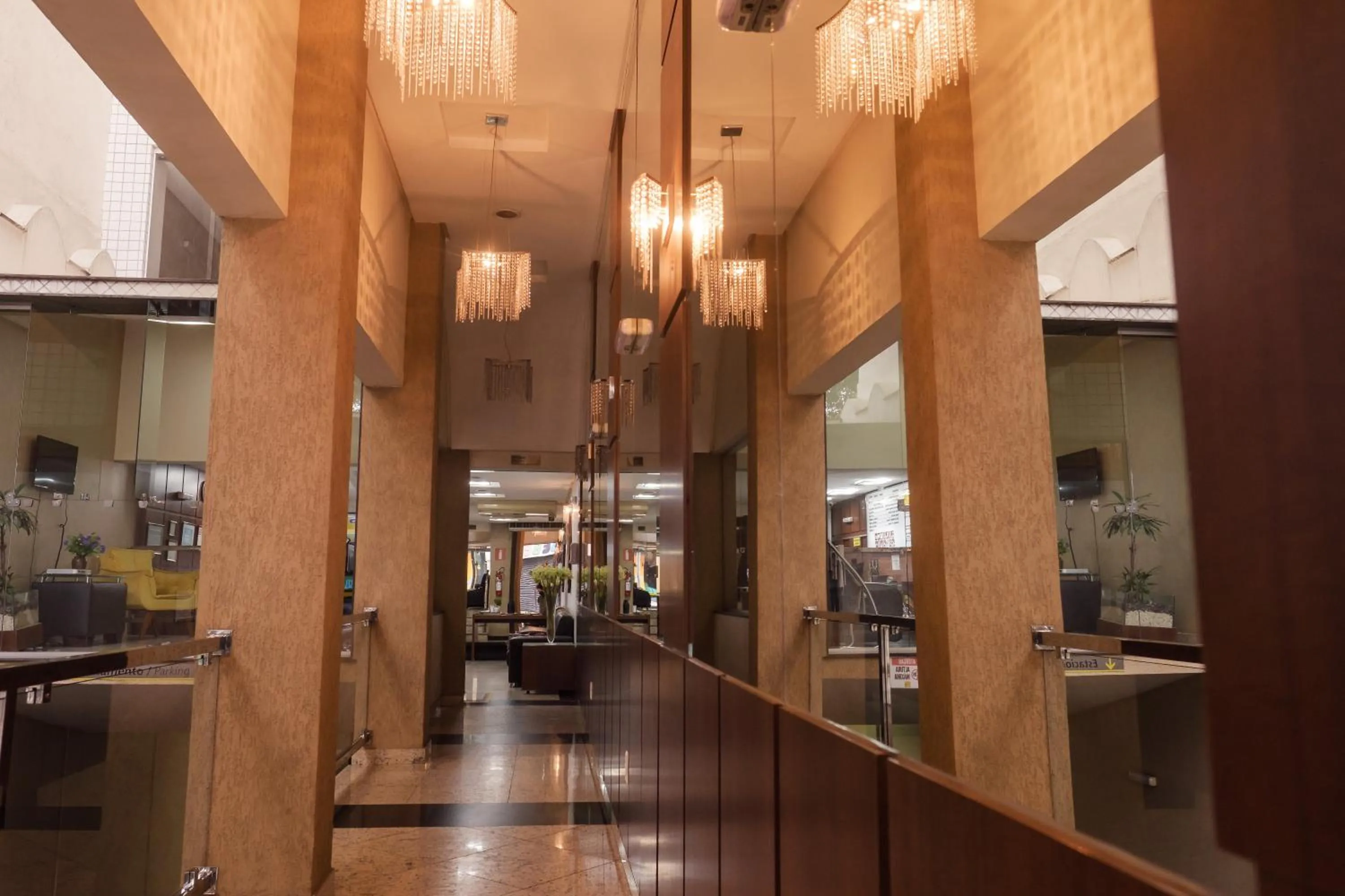 Lobby or reception in Ibituruna Center Hotel