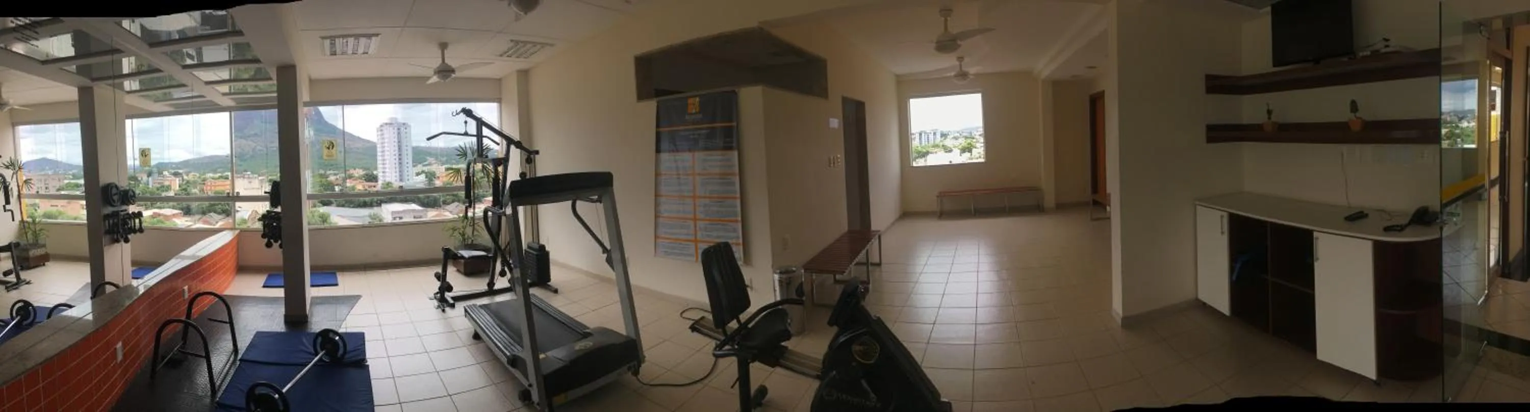 Fitness centre/facilities in Ibituruna Center Hotel