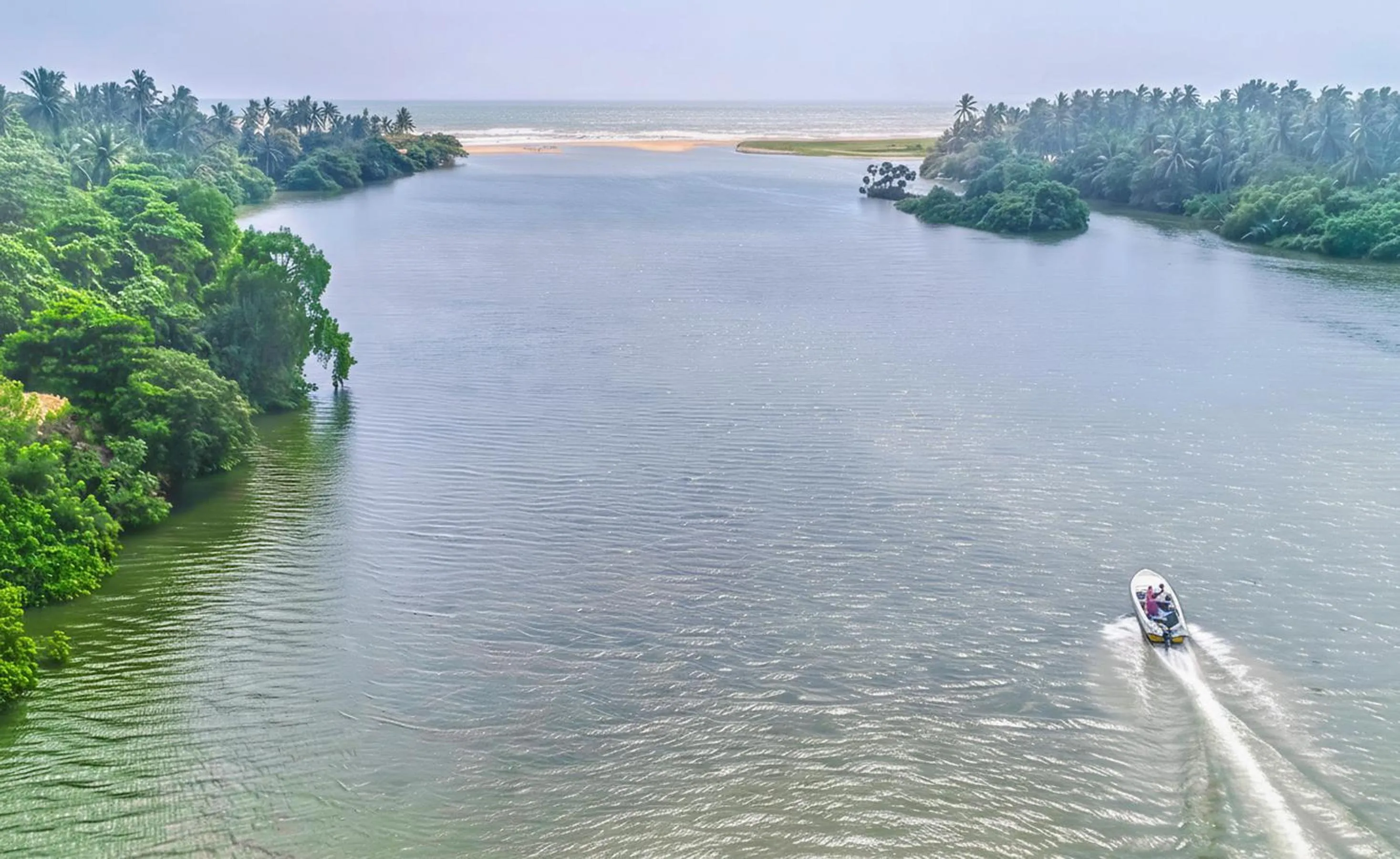 Natural landscape in Waterland