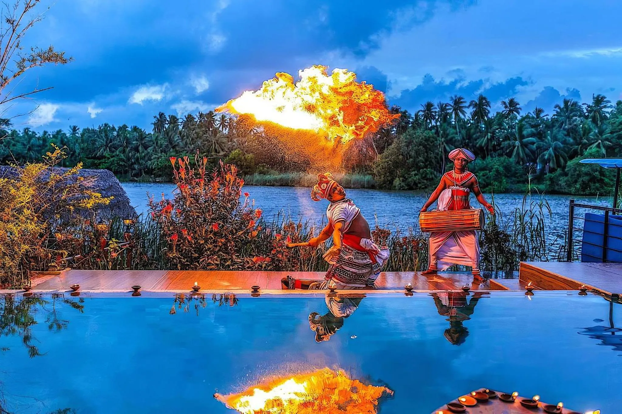 Swimming pool in Waterland