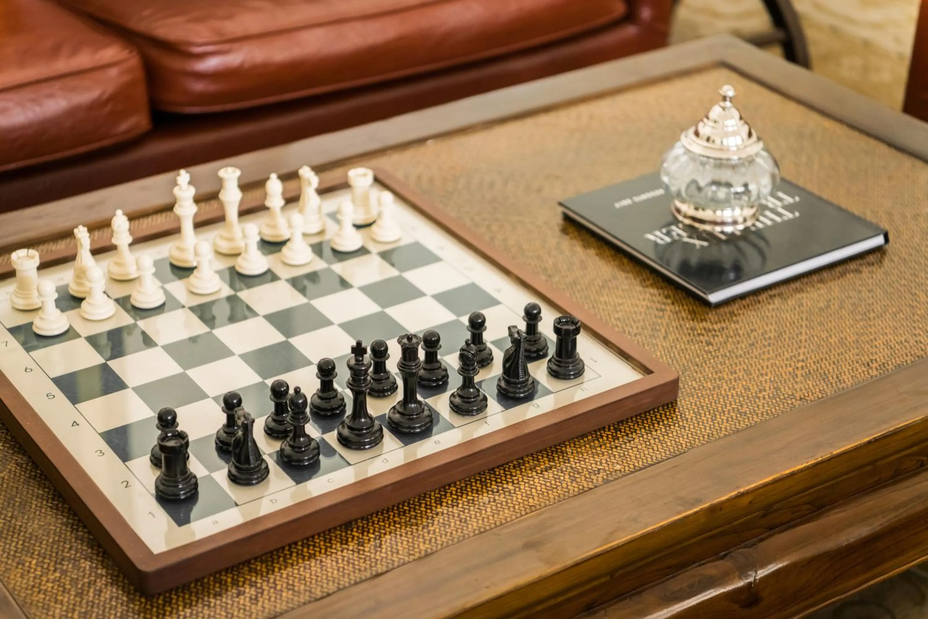 Evening entertainment in Xavier's Cottage