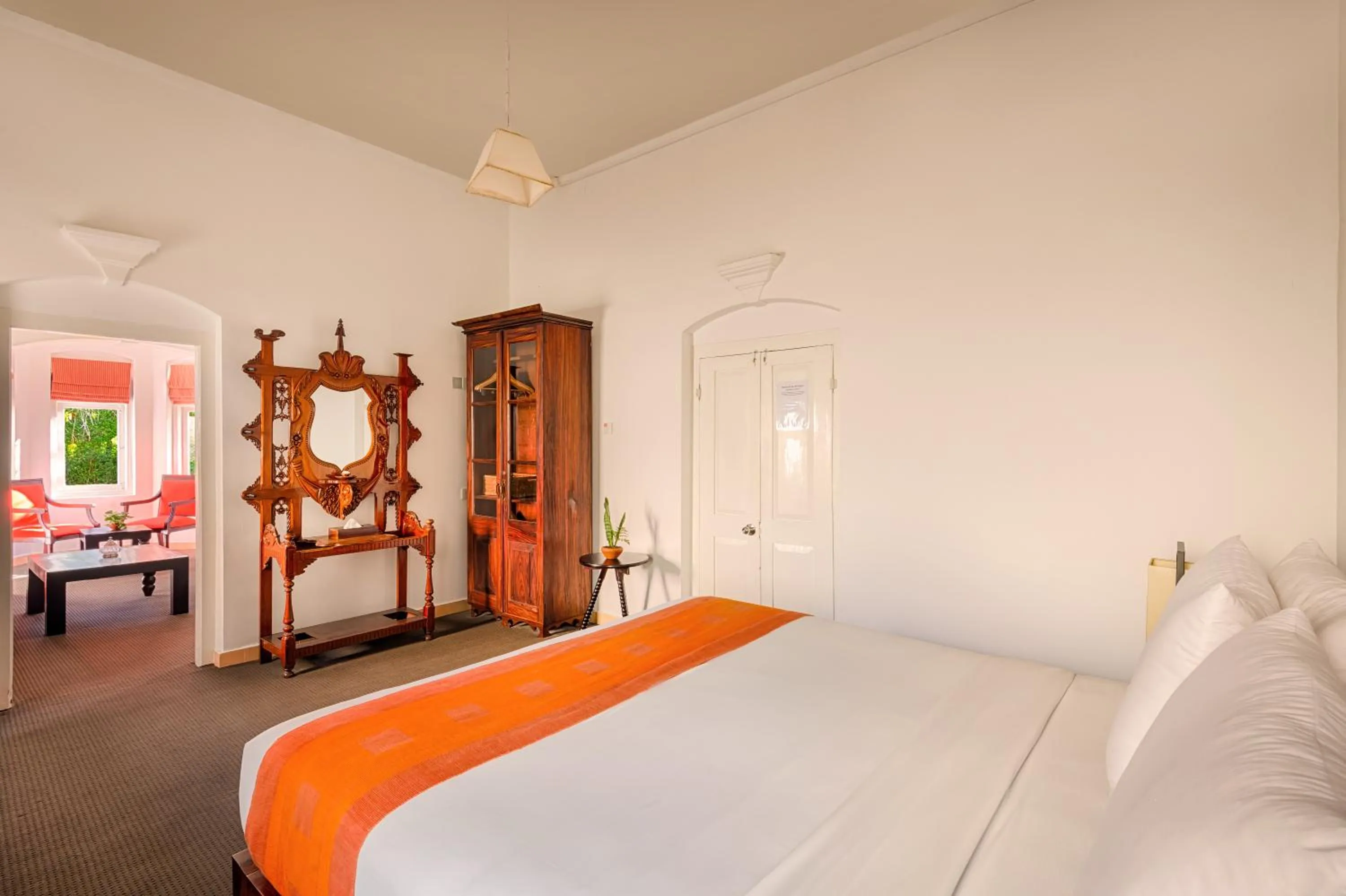 Bed in Xavier's Cottage