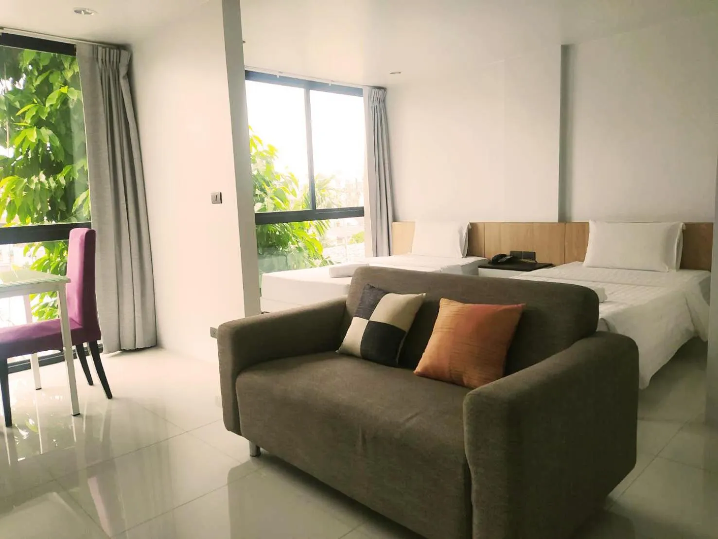 Seating Area in Neca Complex Apartment