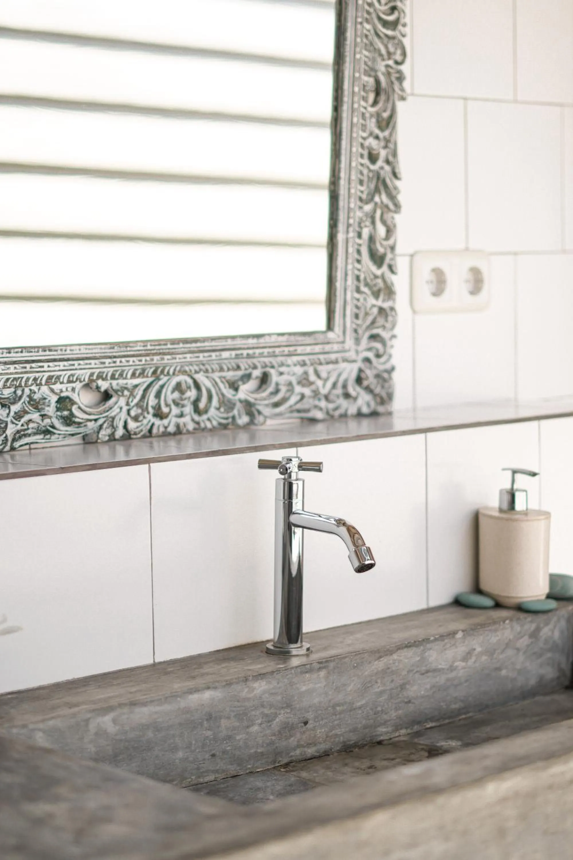 Decorative detail in Les Rizieres Lombok