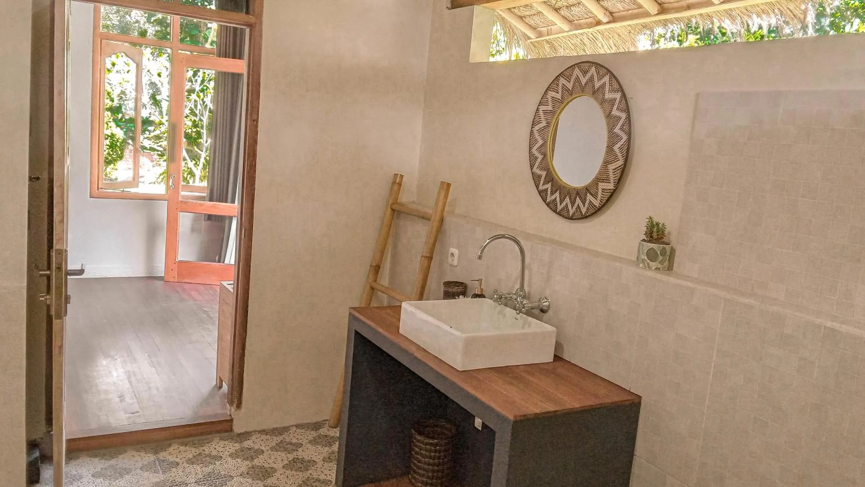 Bathroom in Les Rizieres Lombok
