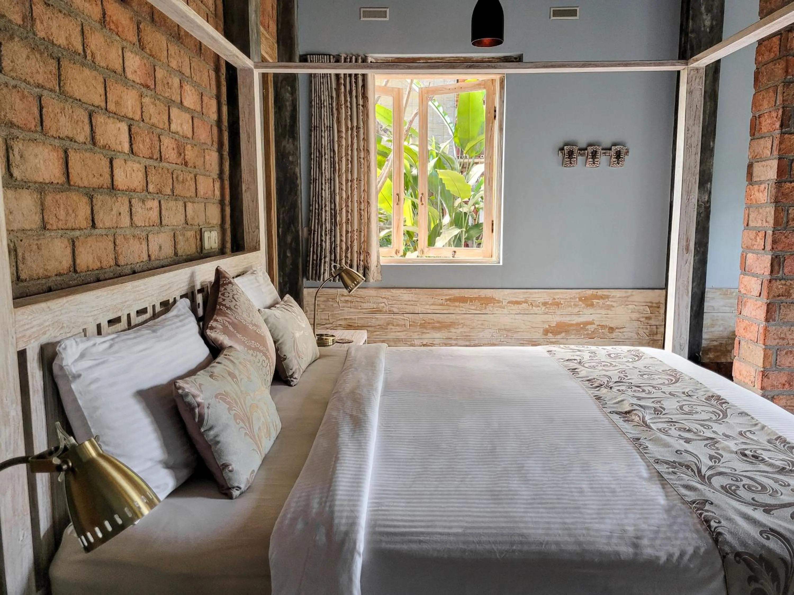 Bed in Les Rizieres Lombok