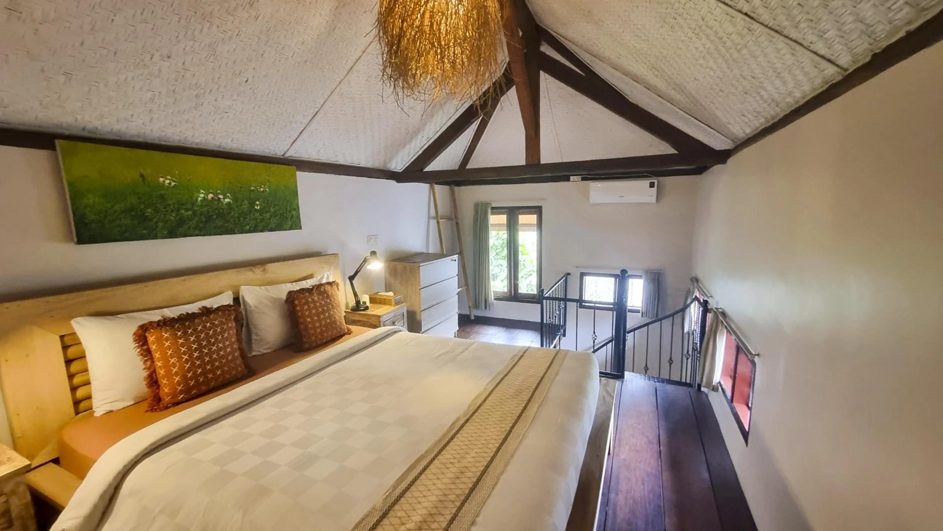 Bed in Les Rizieres Lombok