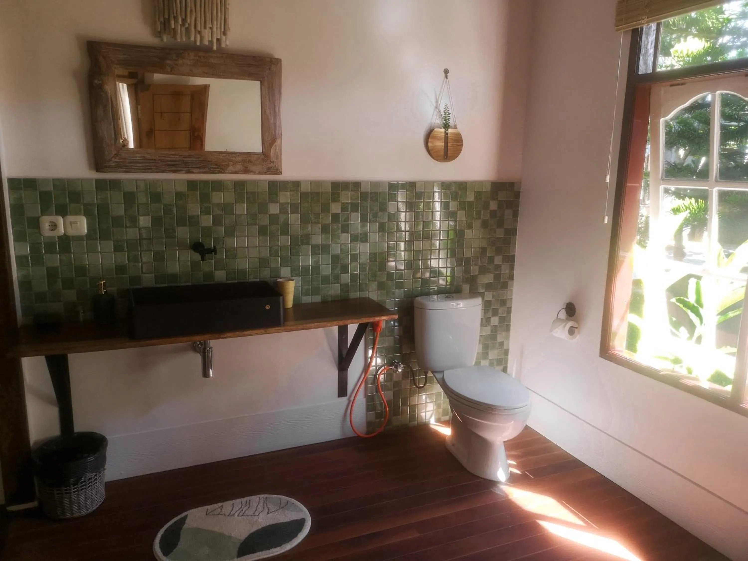 Toilet in Les Rizieres Lombok