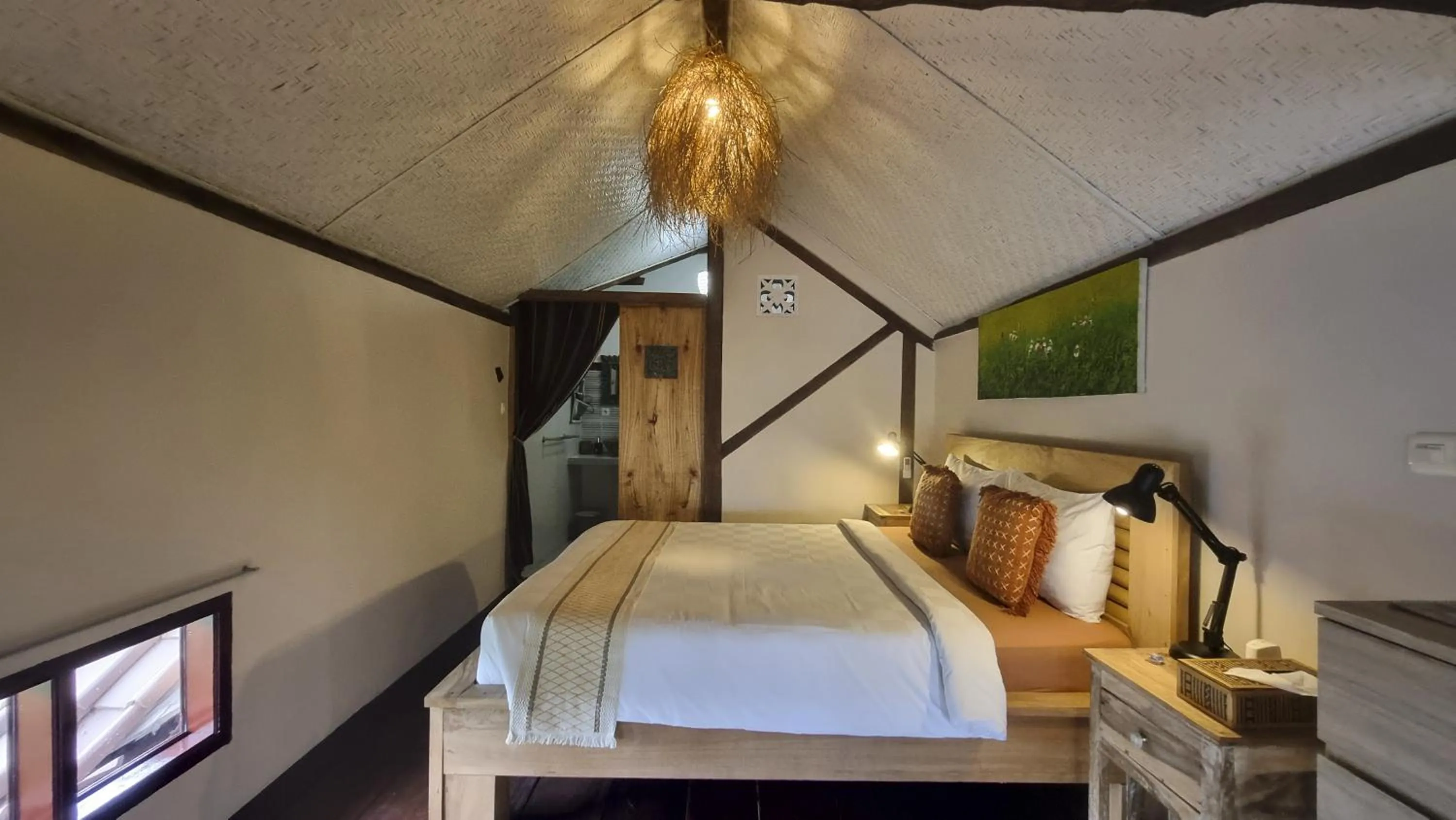 Bed in Les Rizieres Lombok