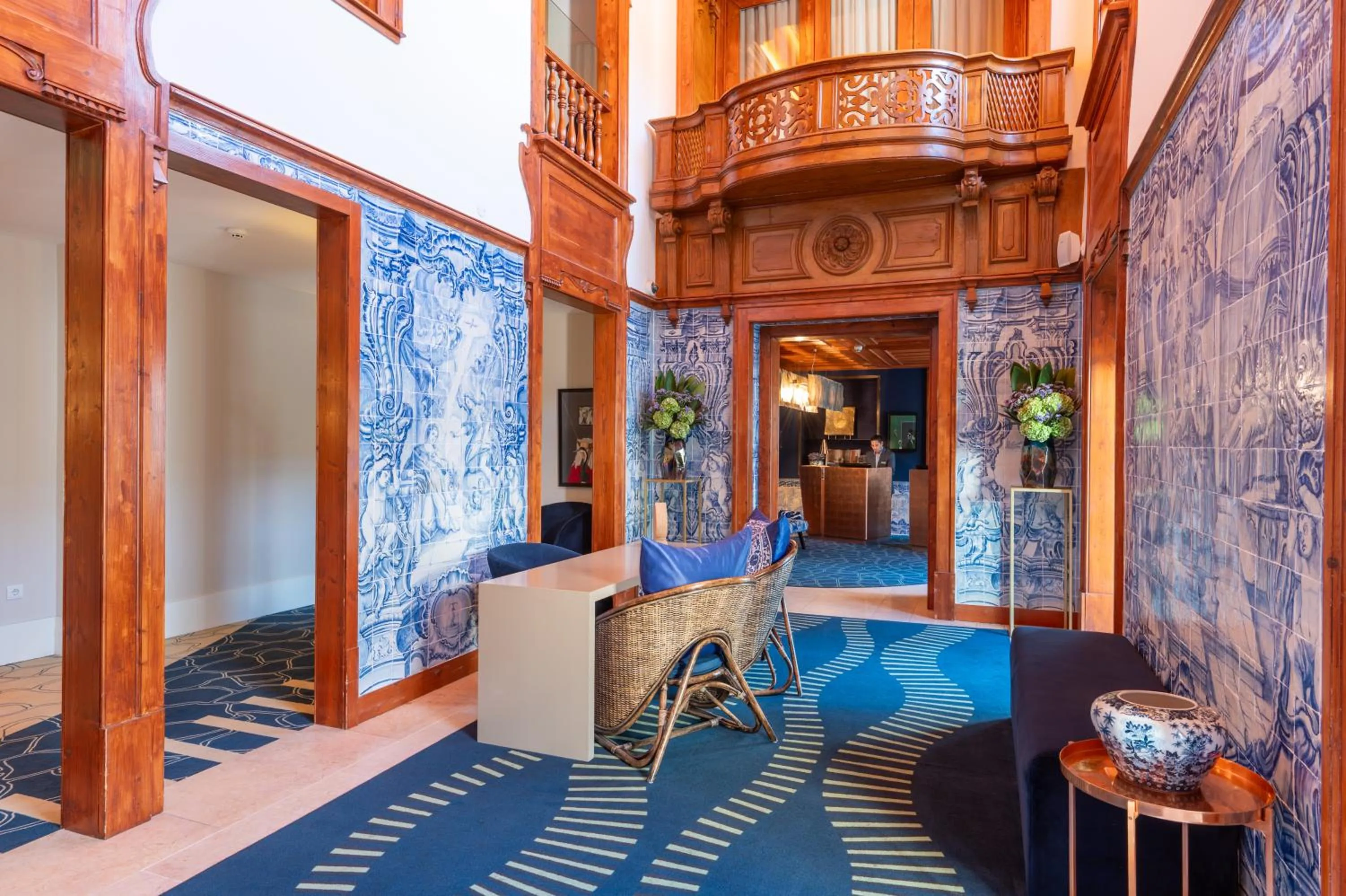 Lobby or reception in Palácio do Governador - Lisbon Hotel & Spa
