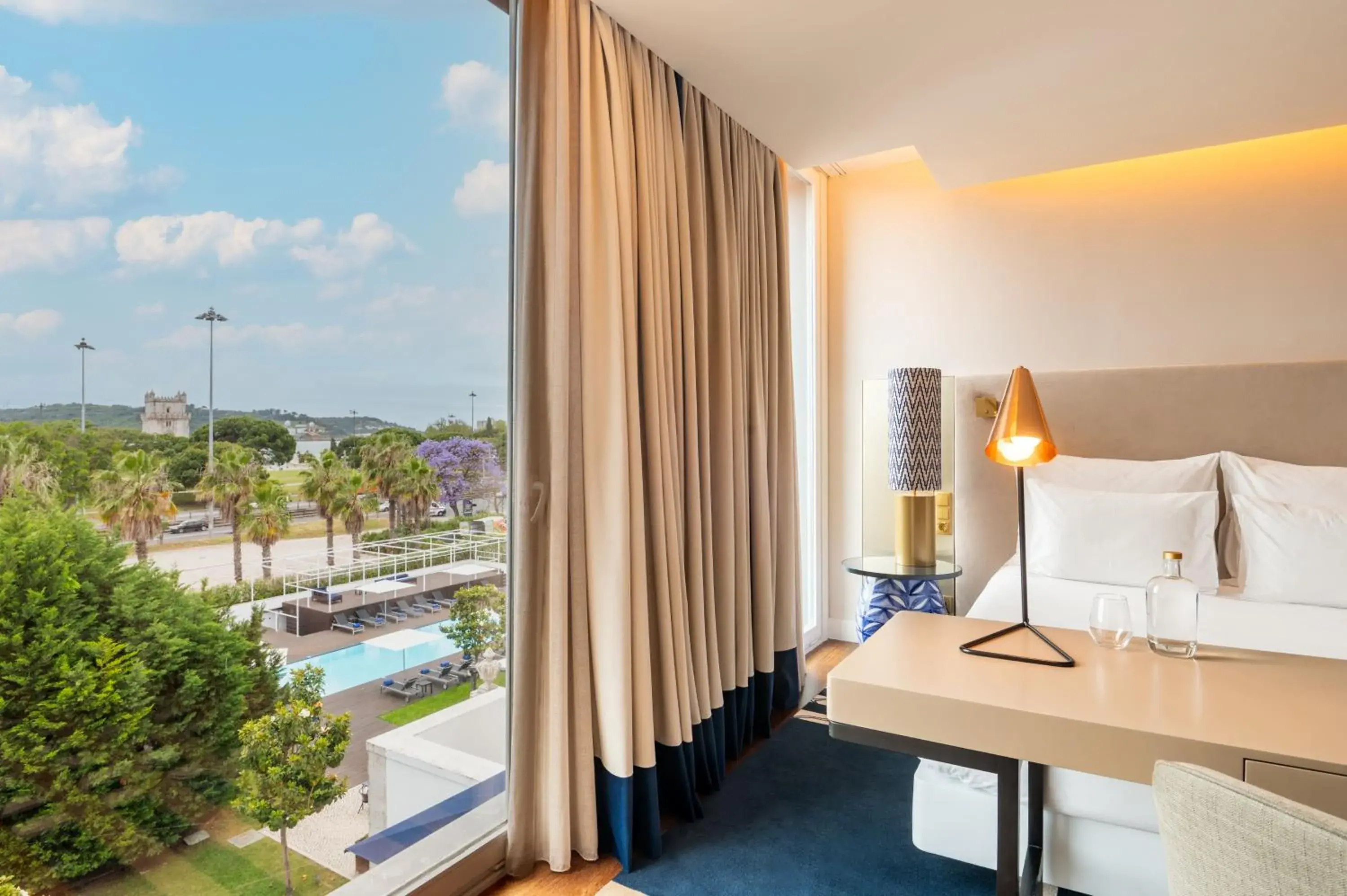 Mansarda Room with Torre de Belem View in Palácio do Governador - Lisbon Hotel & Spa Mansarda Room with Torre de Belem View in Palácio do Governador - Lisbon Hotel & Spa