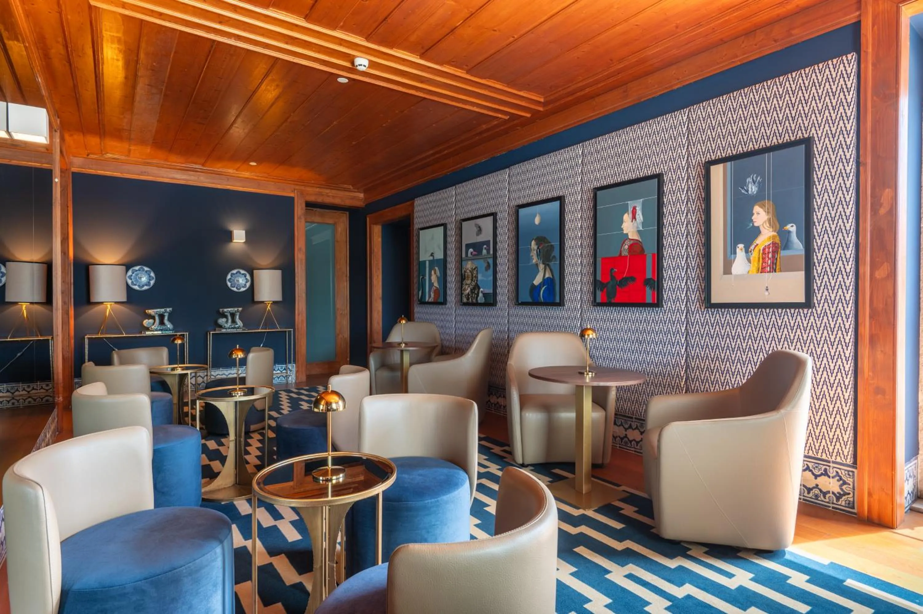 Lounge or bar in Palácio do Governador - Lisbon Hotel & Spa