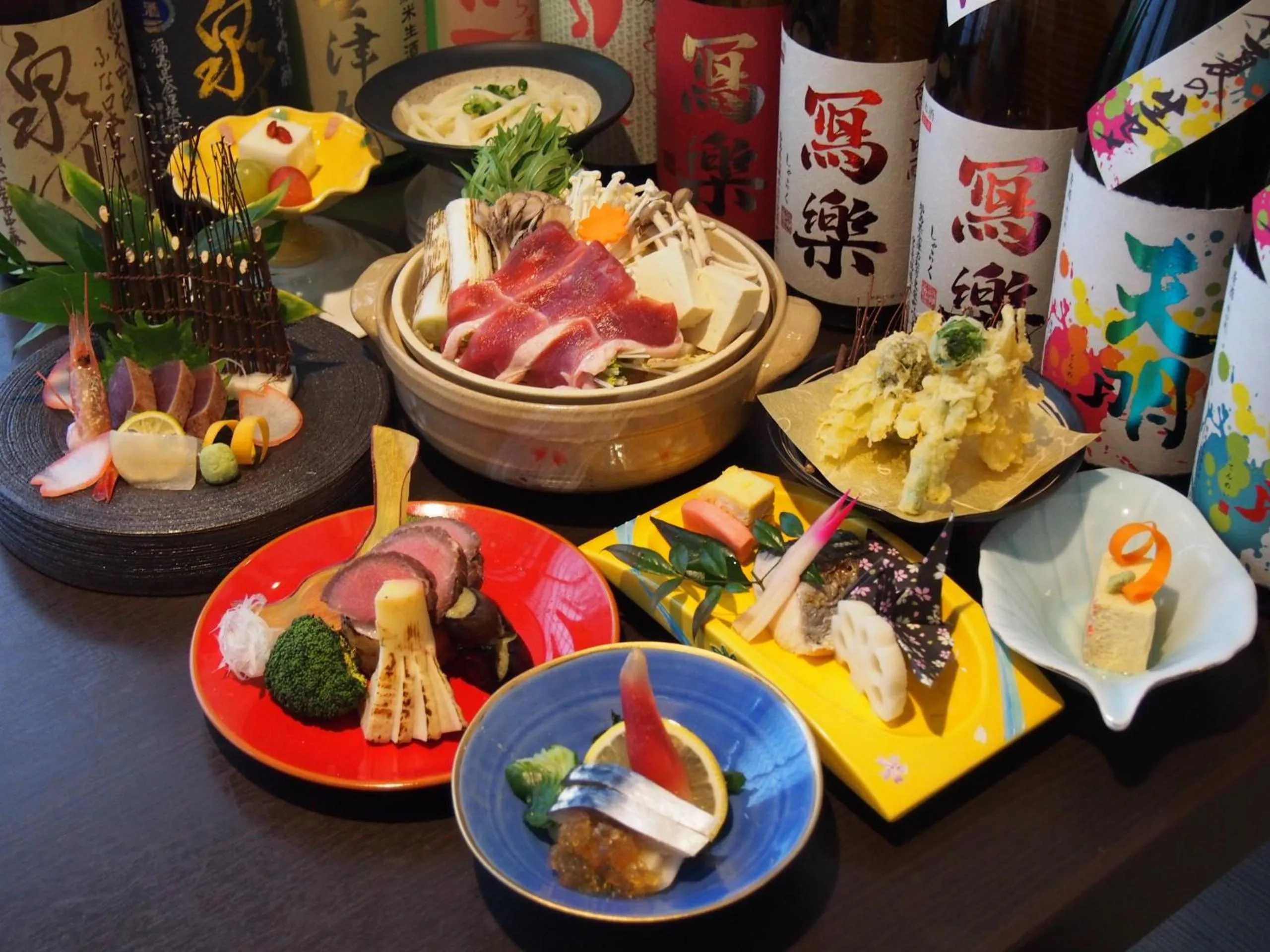 Dinner in Hotel Sunroute Fukushima