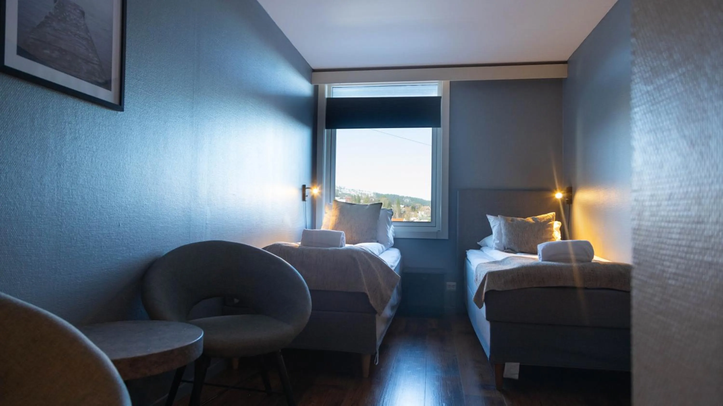 Bed in Vestnes Fjordhotell