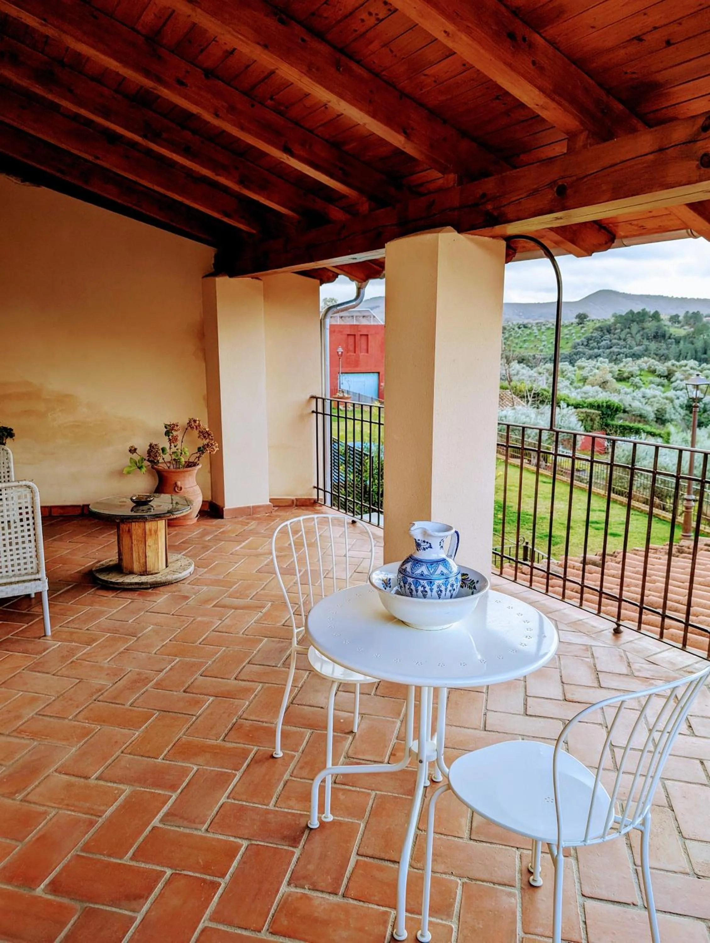 Balcony/Terrace in Casa El Descanso Del Peregrino