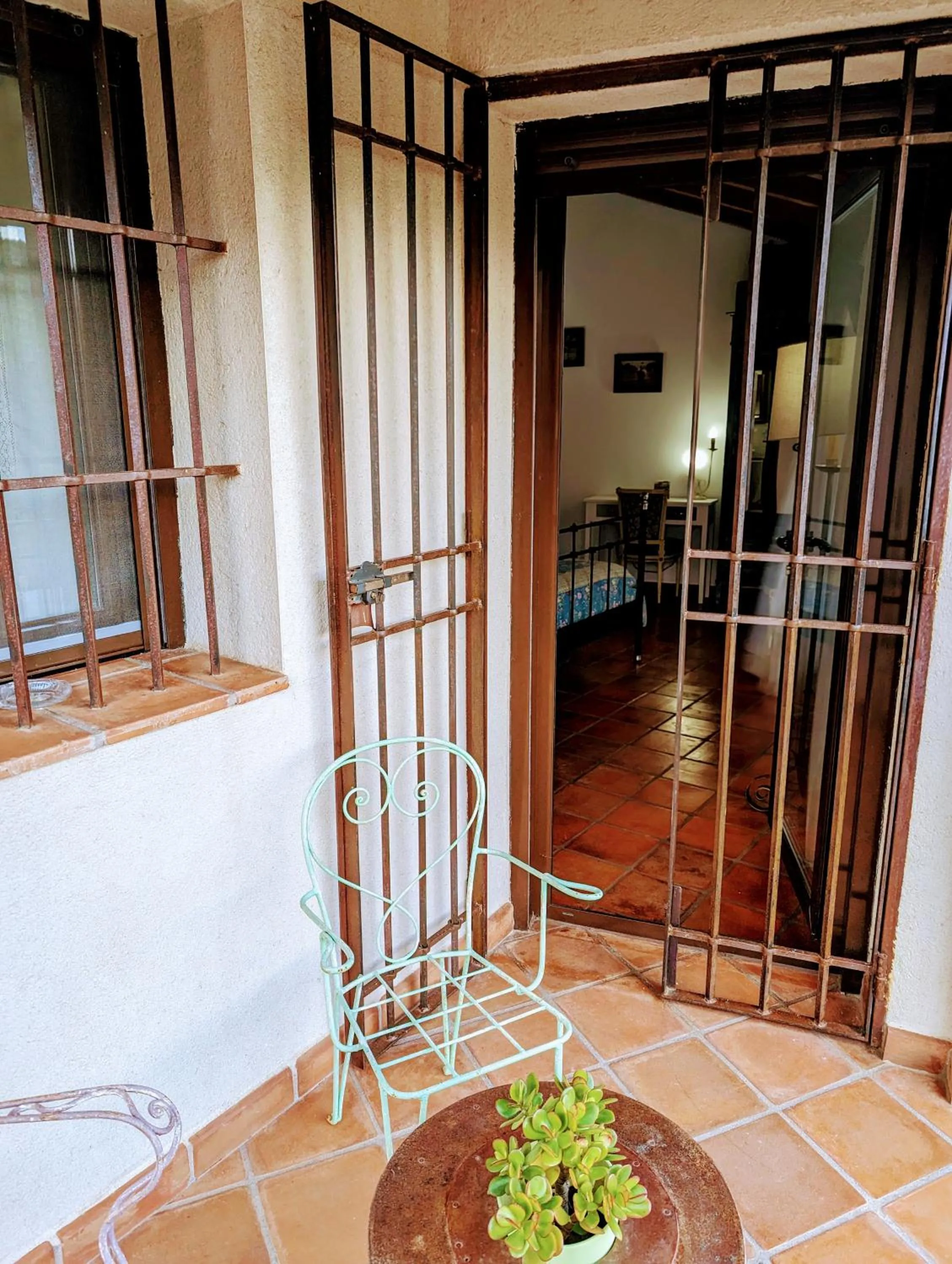 Balcony/Terrace in Casa El Descanso Del Peregrino