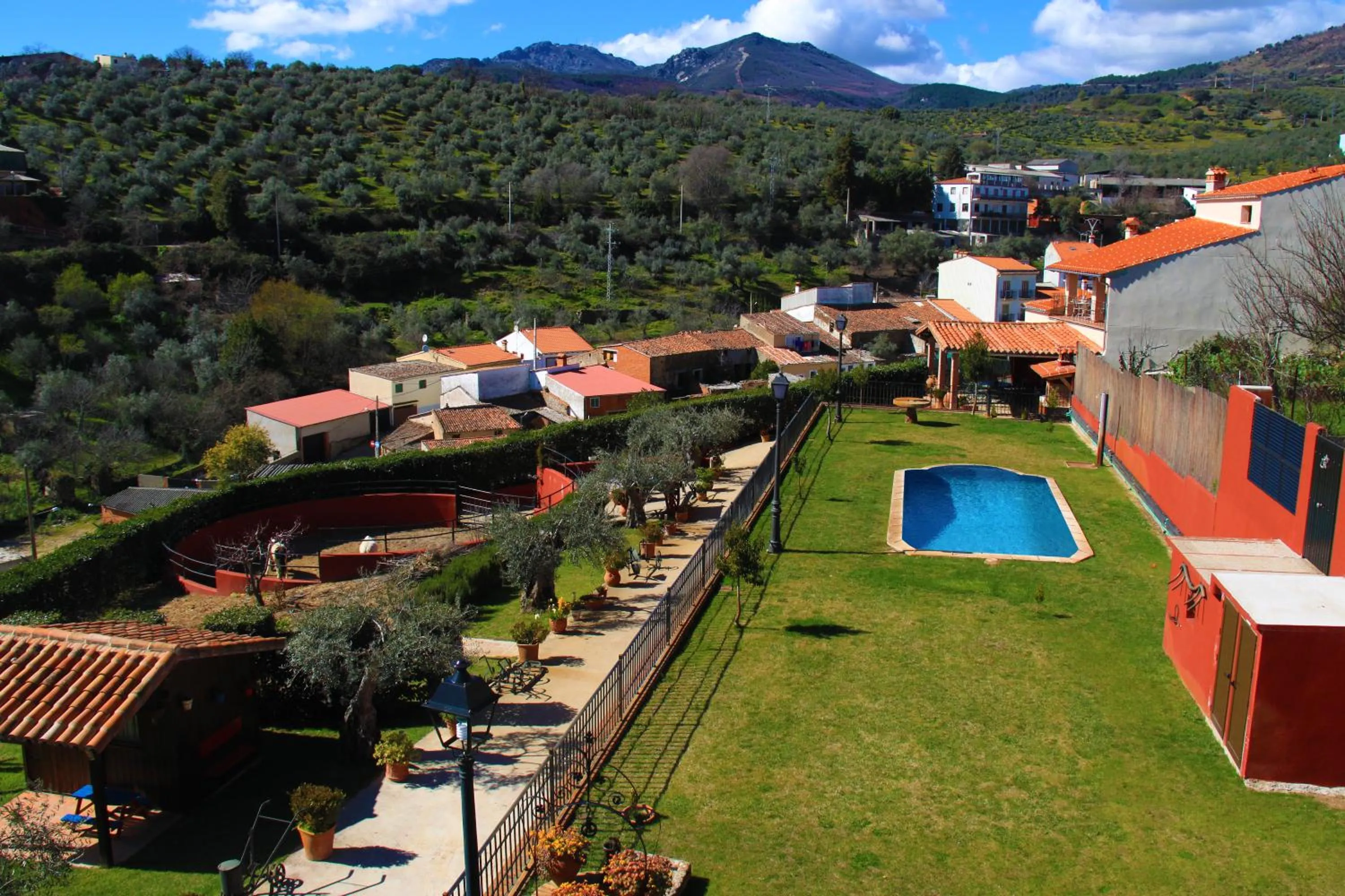 Garden view in Casa El Descanso Del Peregrino