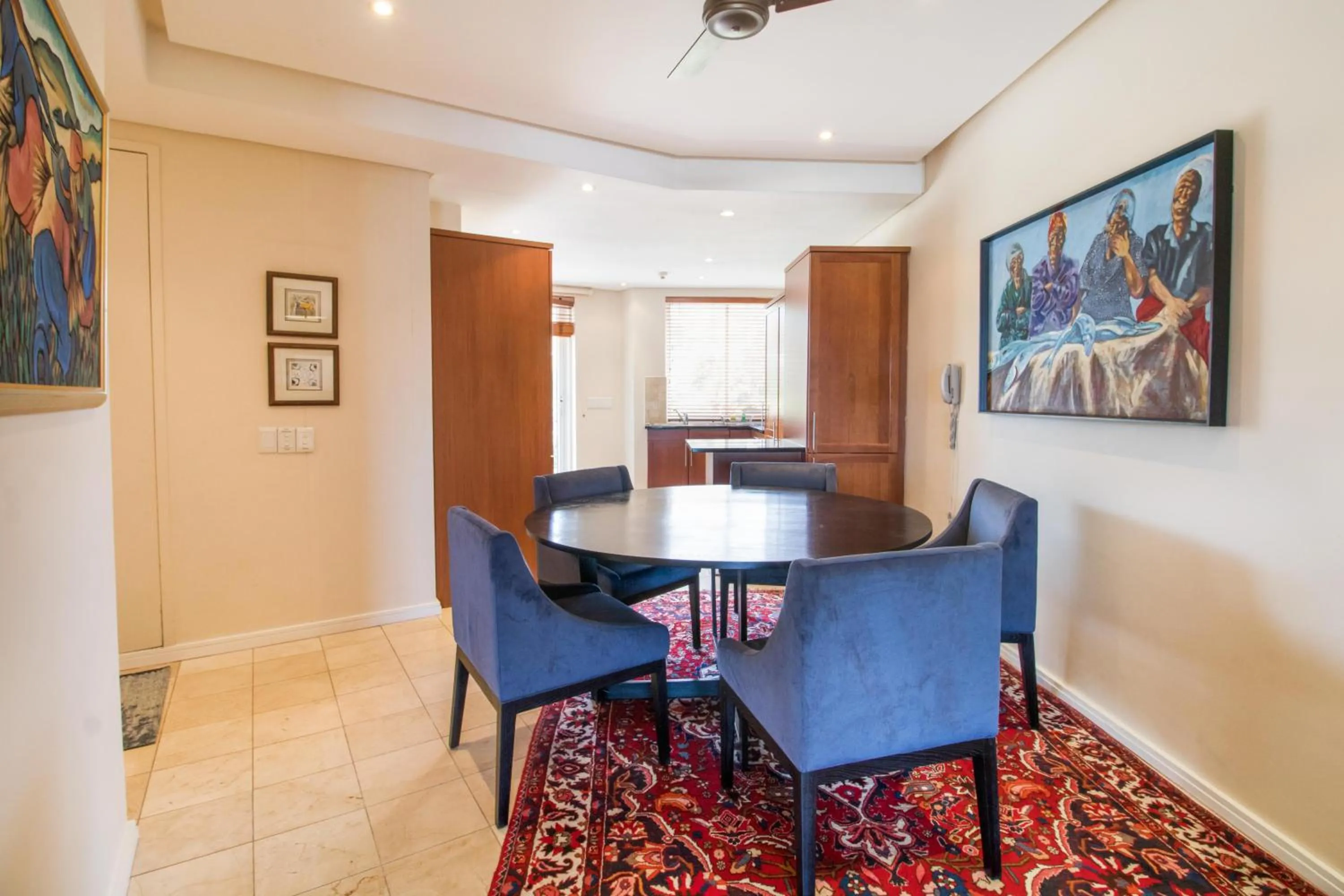 Dining area in Waterfront Village