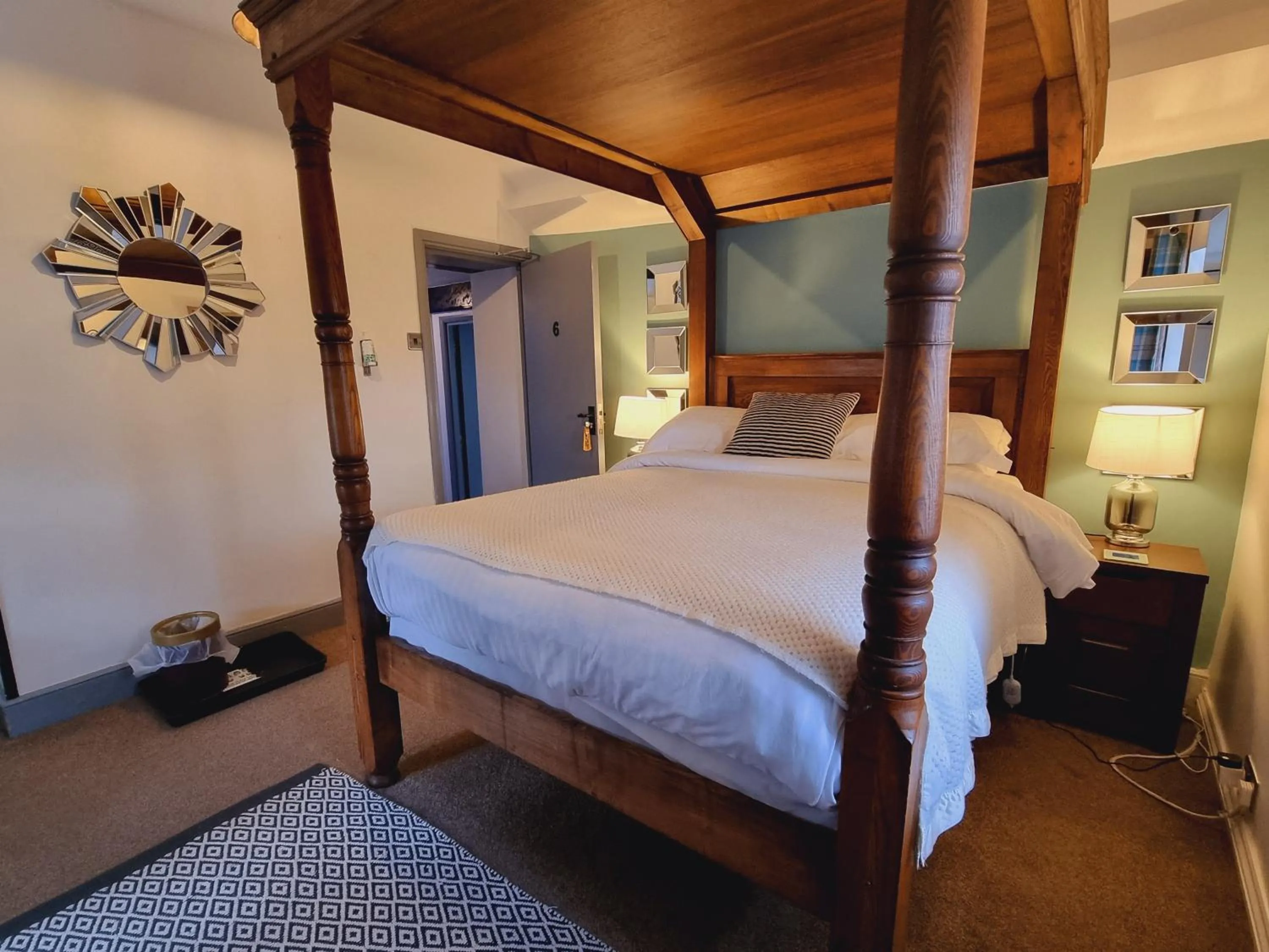 Bed in Lane Head Farm Country Guest House