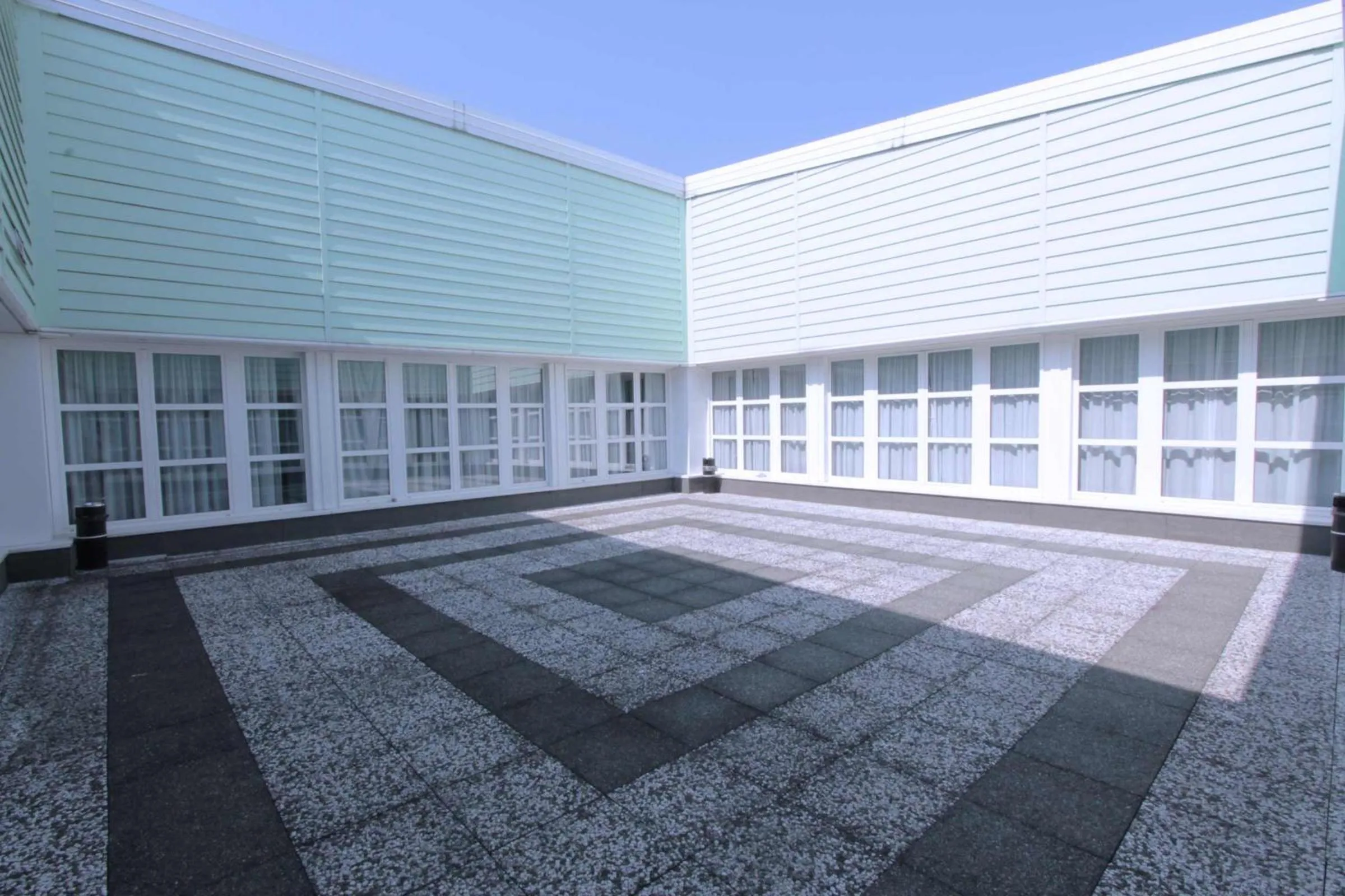 Patio in Hotel Europa