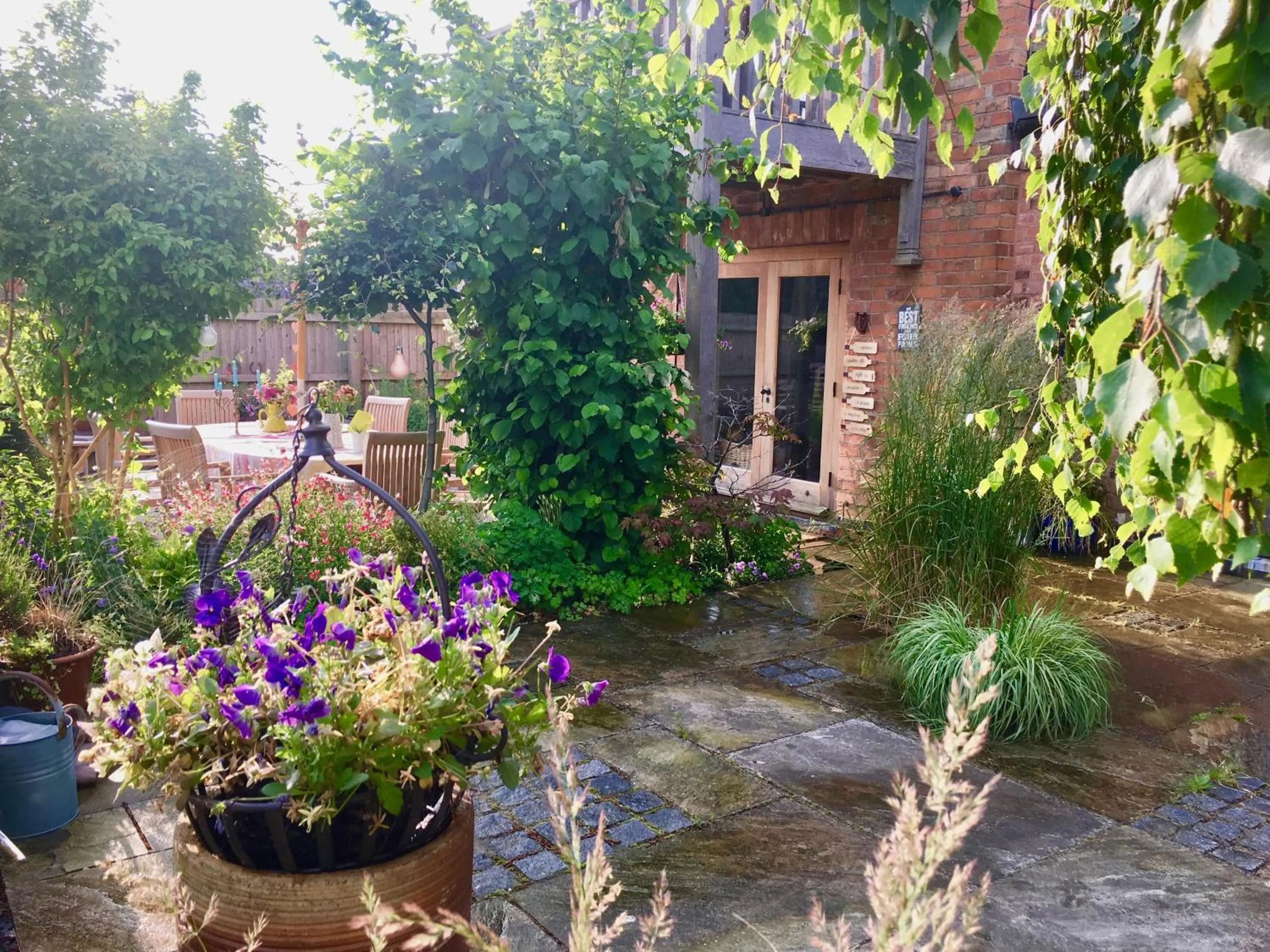 Garden in Bybrook Barn Bed & Breakfast