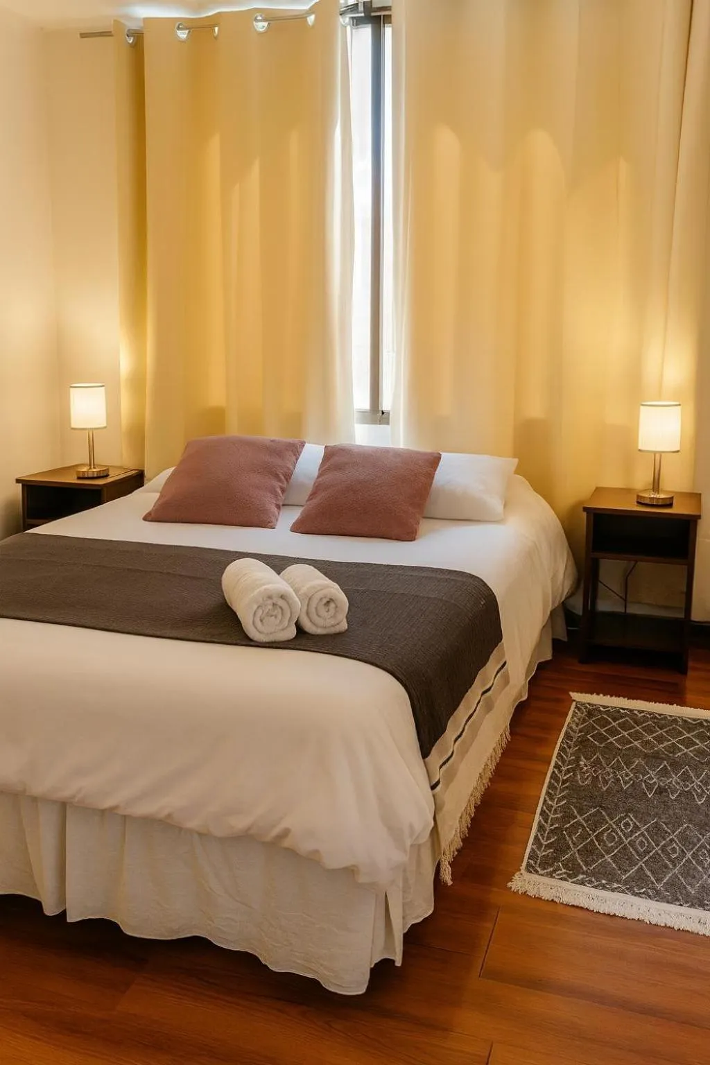 Bed in Apartamentos Costanera Centre