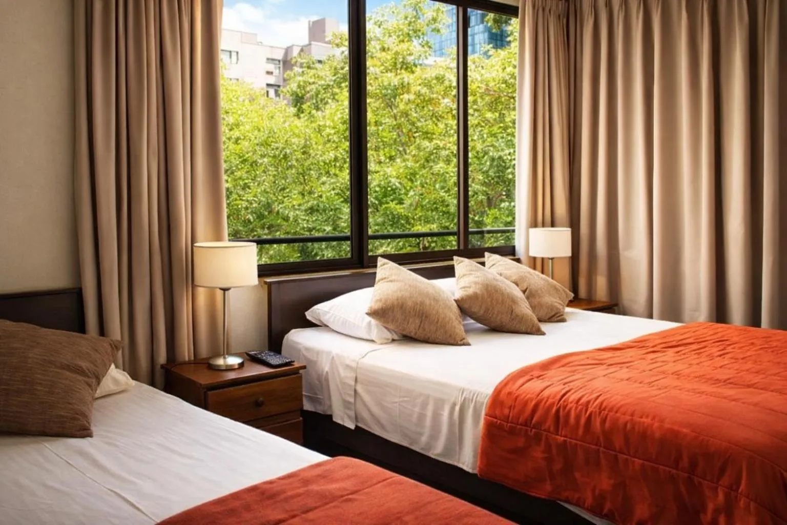 Bed in Apartamentos Costanera Centre