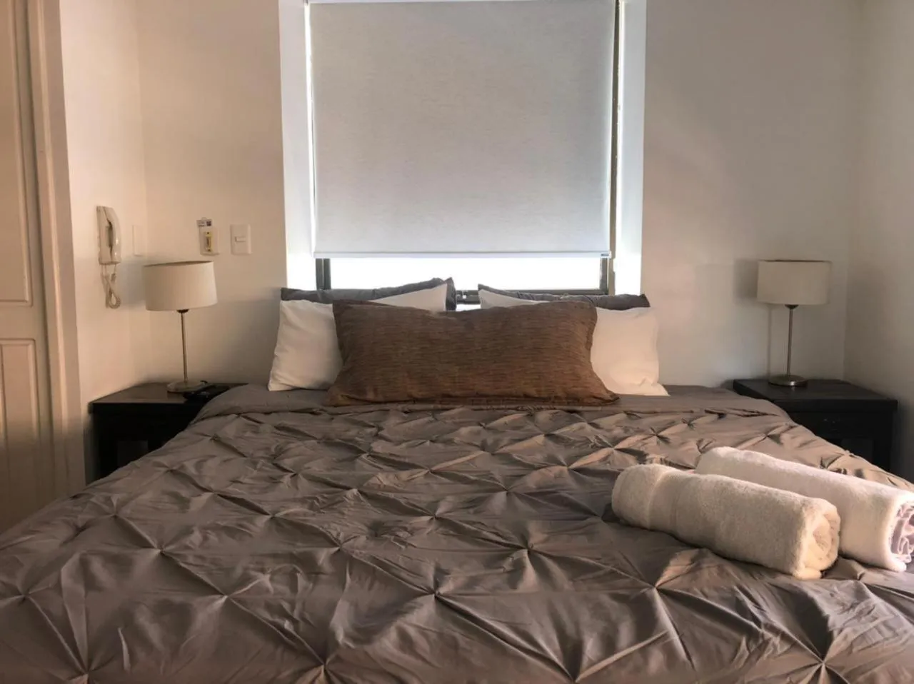 Bed in Apartamentos Costanera Centre