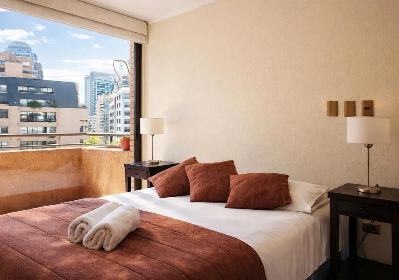 Bed in Apartamentos Costanera Centre