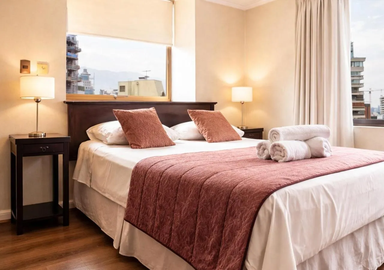 Bed in Apartamentos Costanera Centre