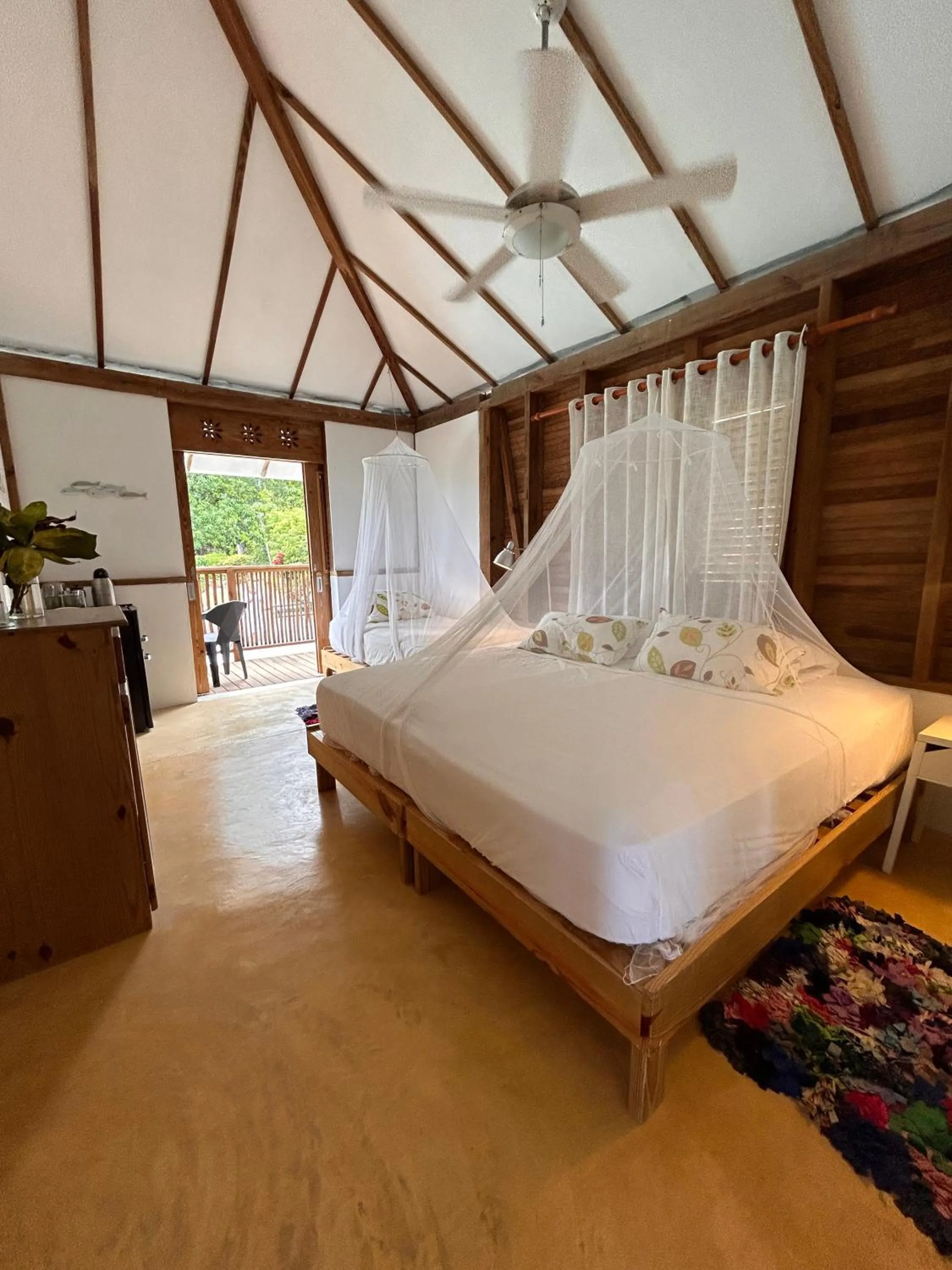 Bed in Clave Verde Ecolodge
