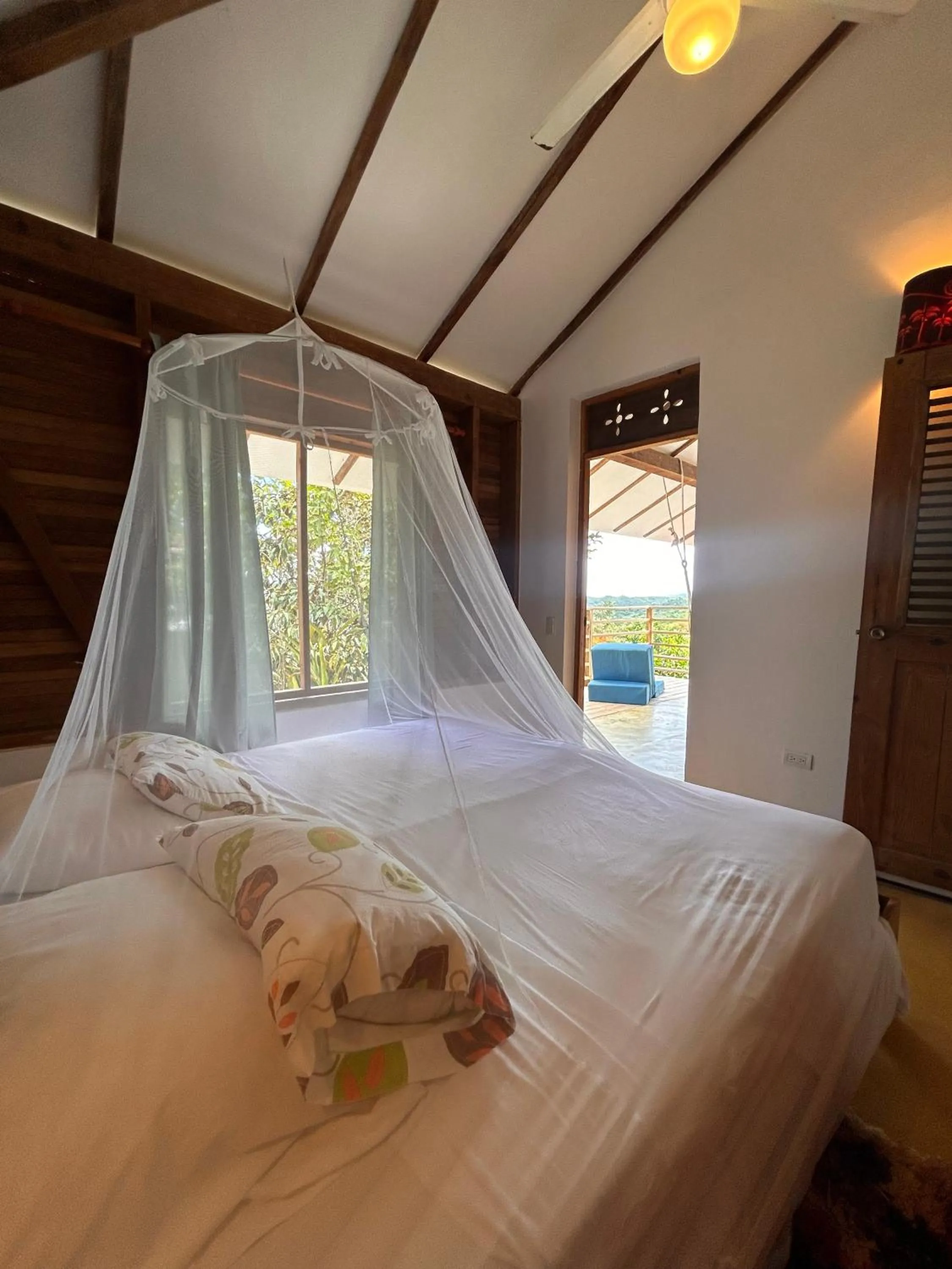 Bed in Clave Verde Ecolodge