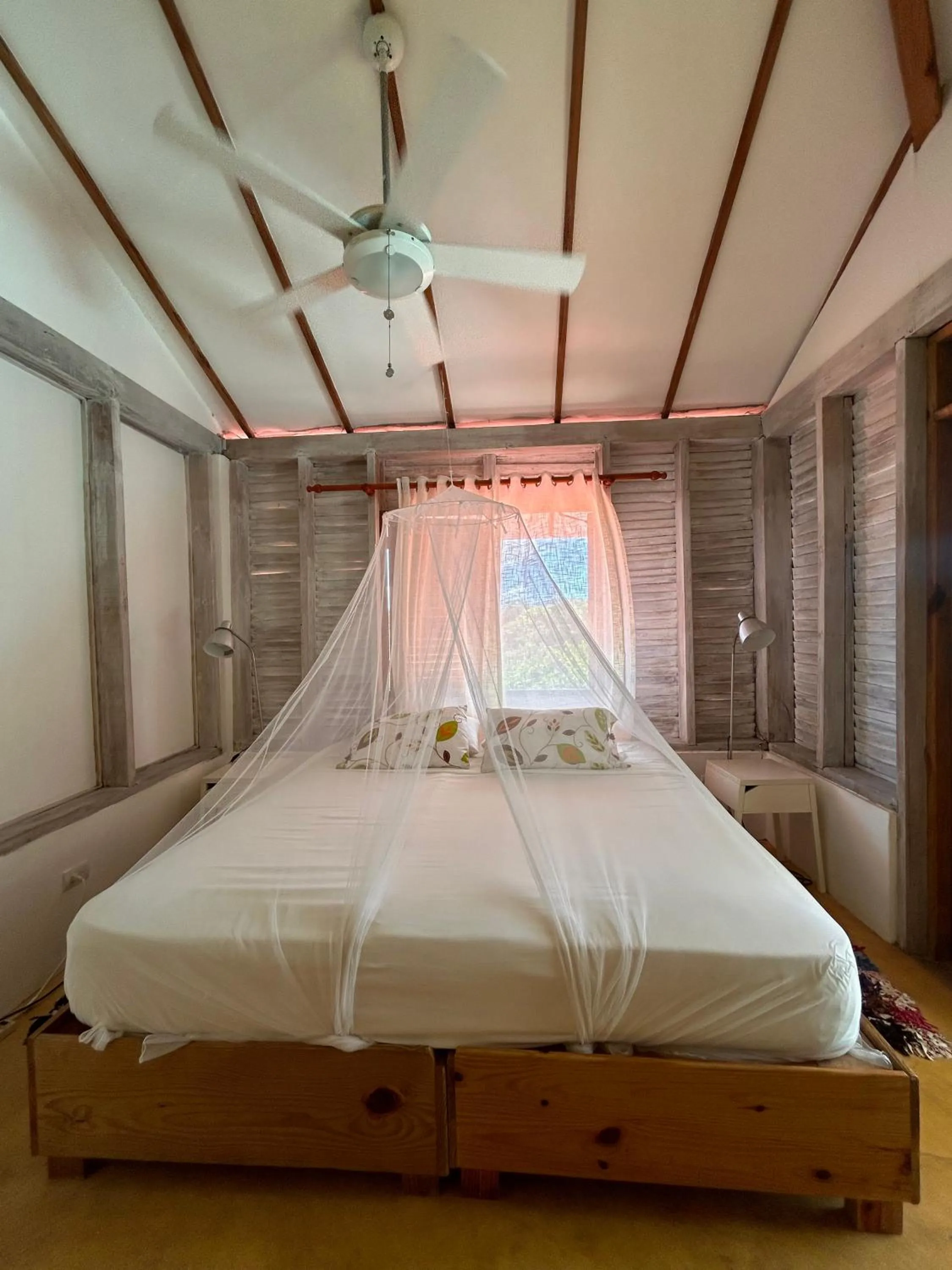 Bed in Clave Verde Ecolodge