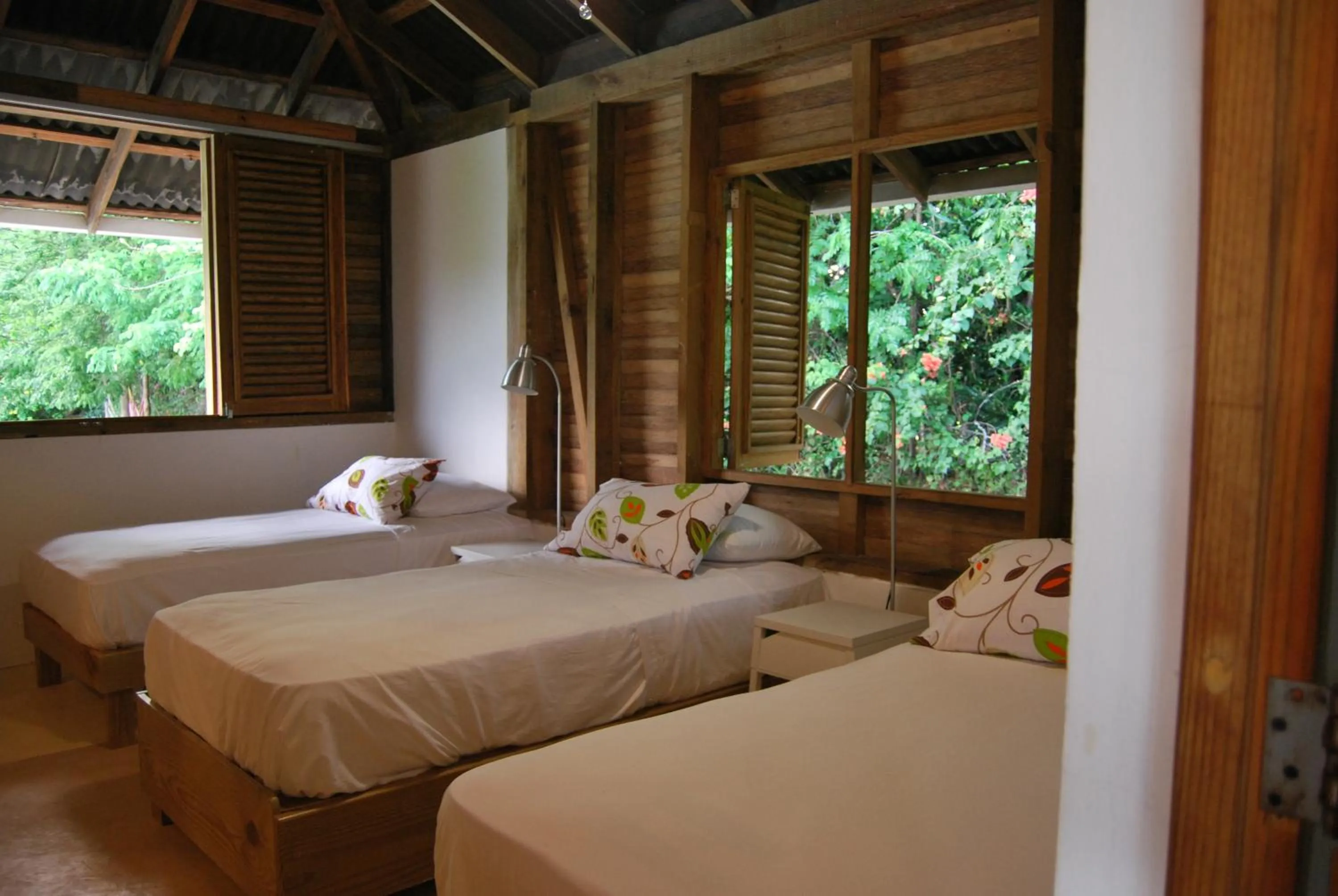 Bed in Clave Verde Ecolodge