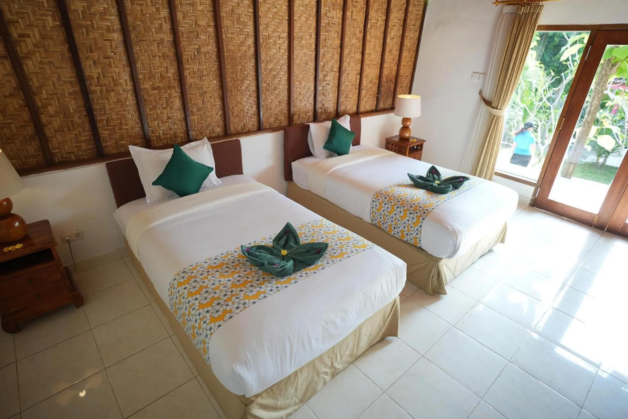 Property building, Bed in Coco Resort Penida