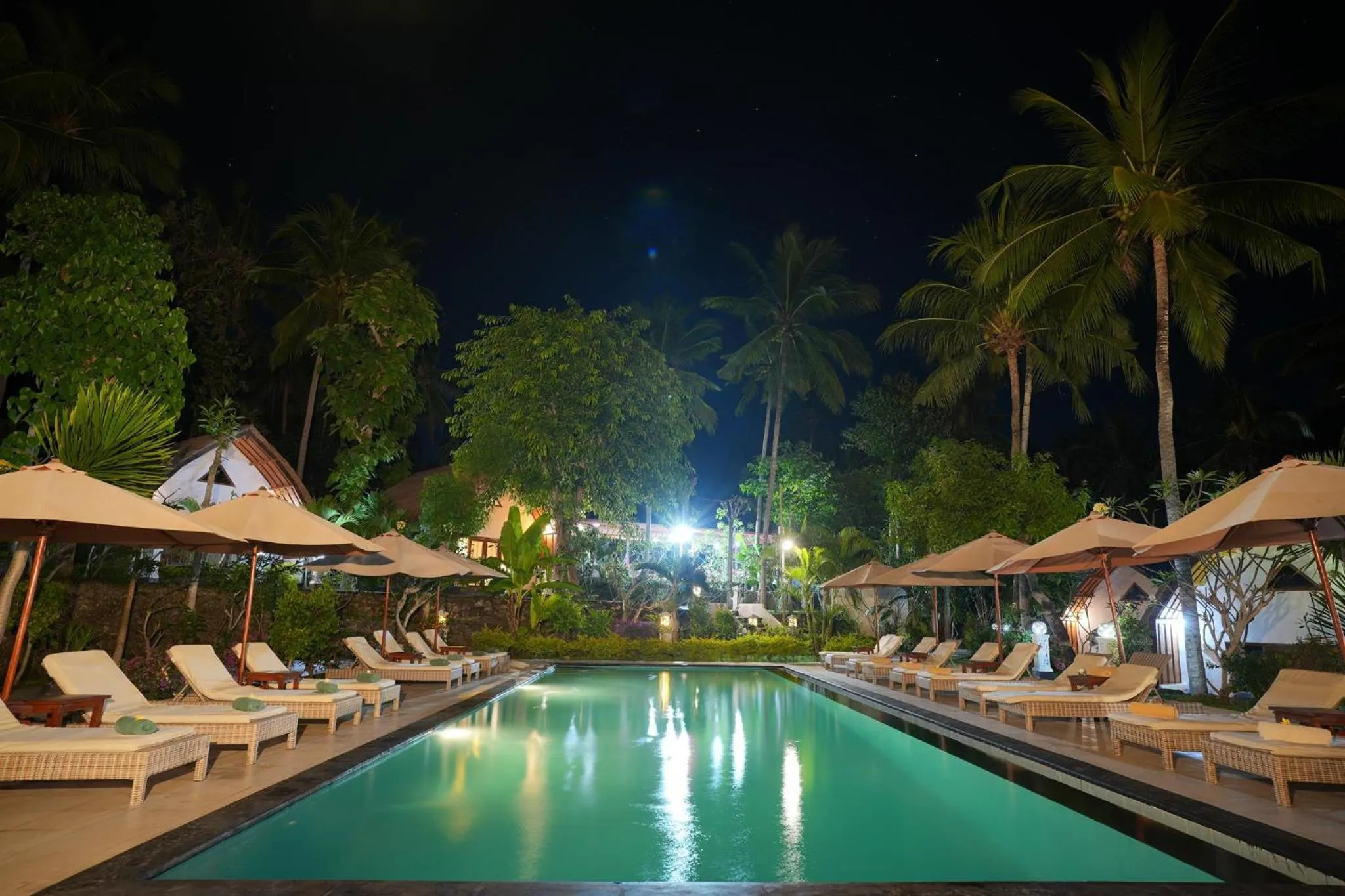 Swimming pool in Coco Resort Penida