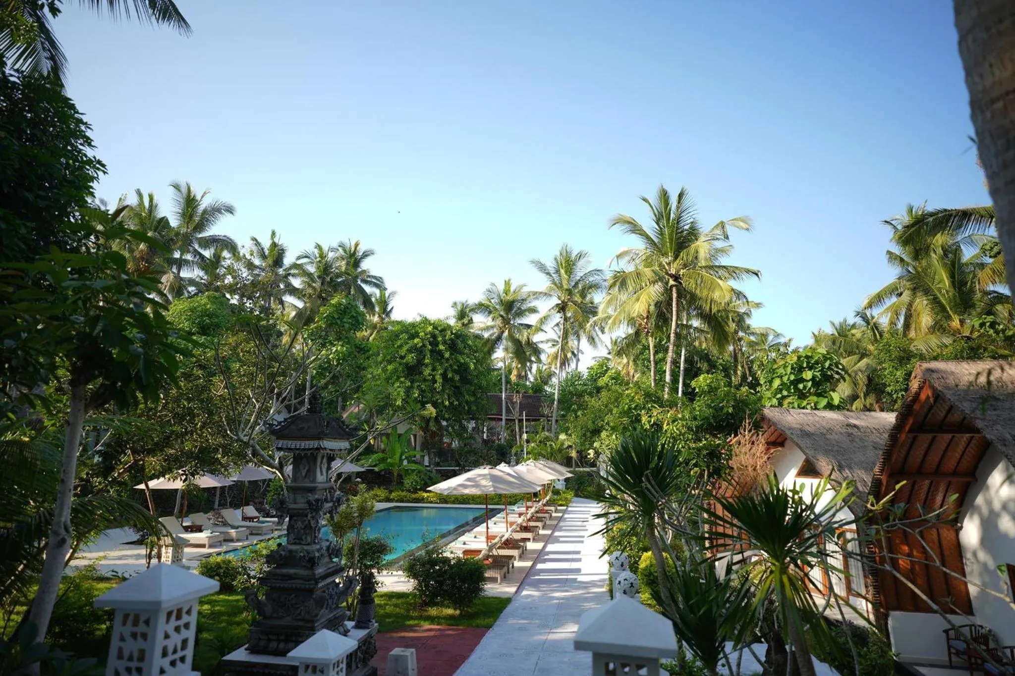 Swimming pool in Coco Resort Penida