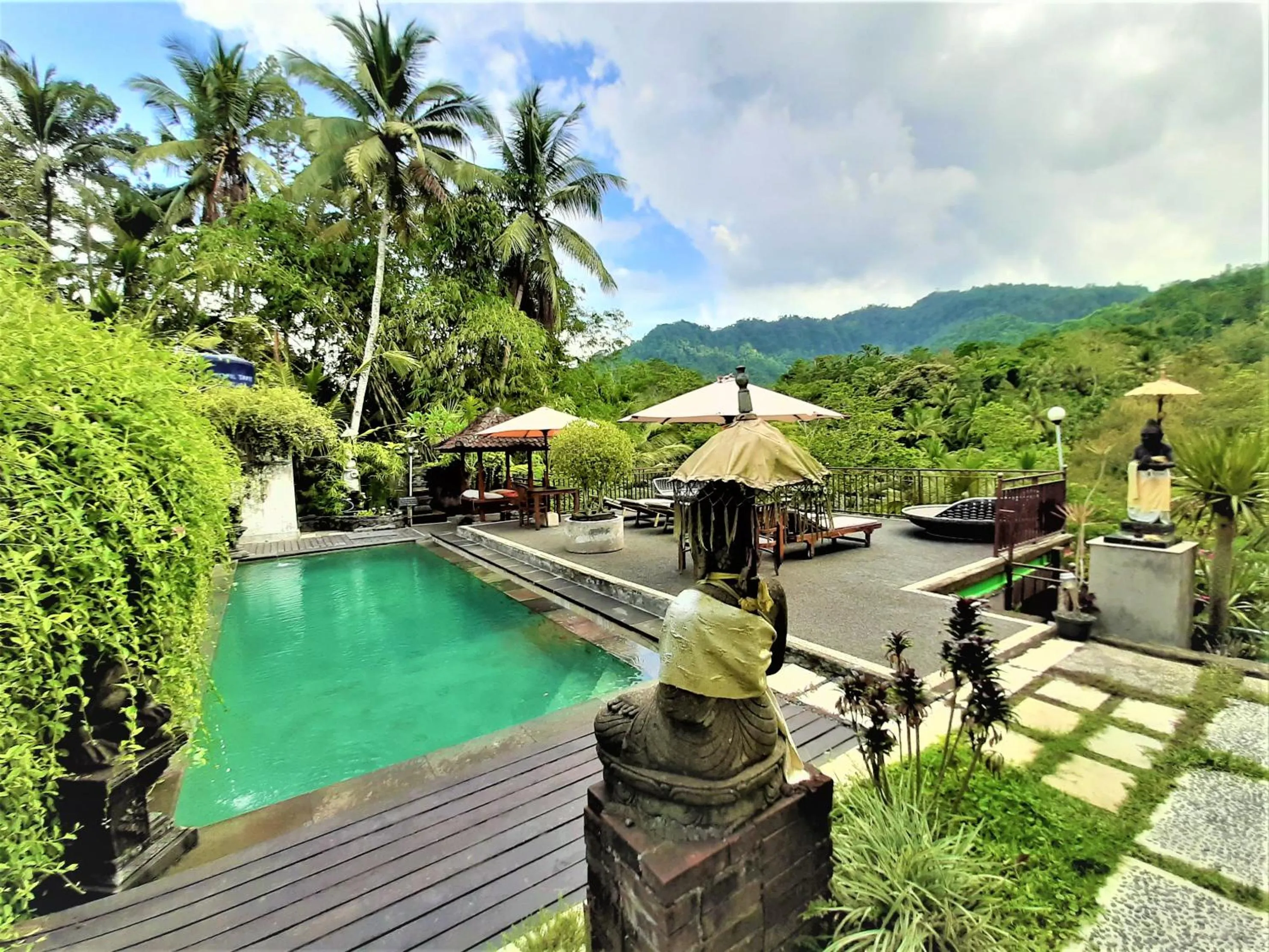 Pool view in Astana Swaha Villa