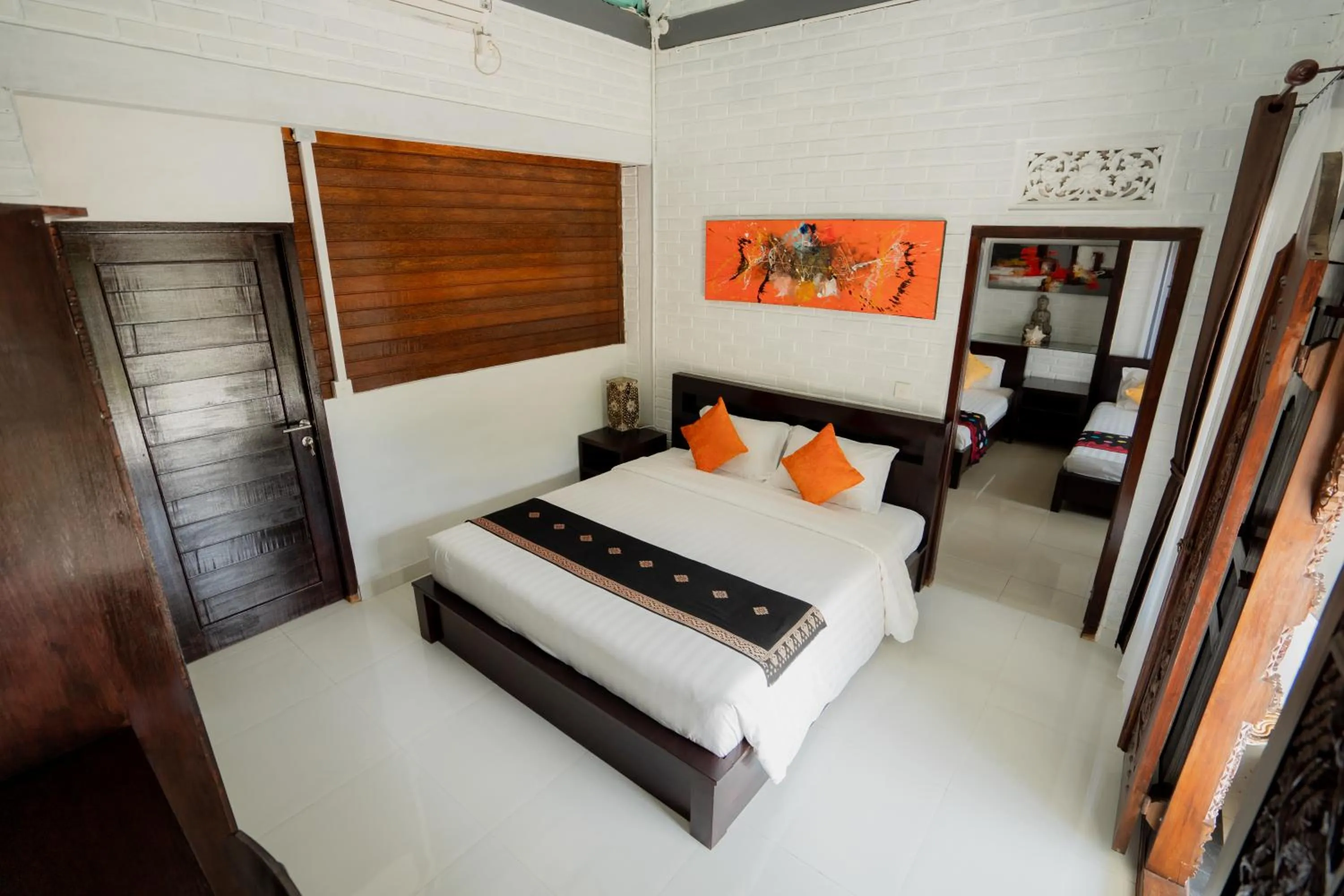 Bed in Astana Swaha Villa