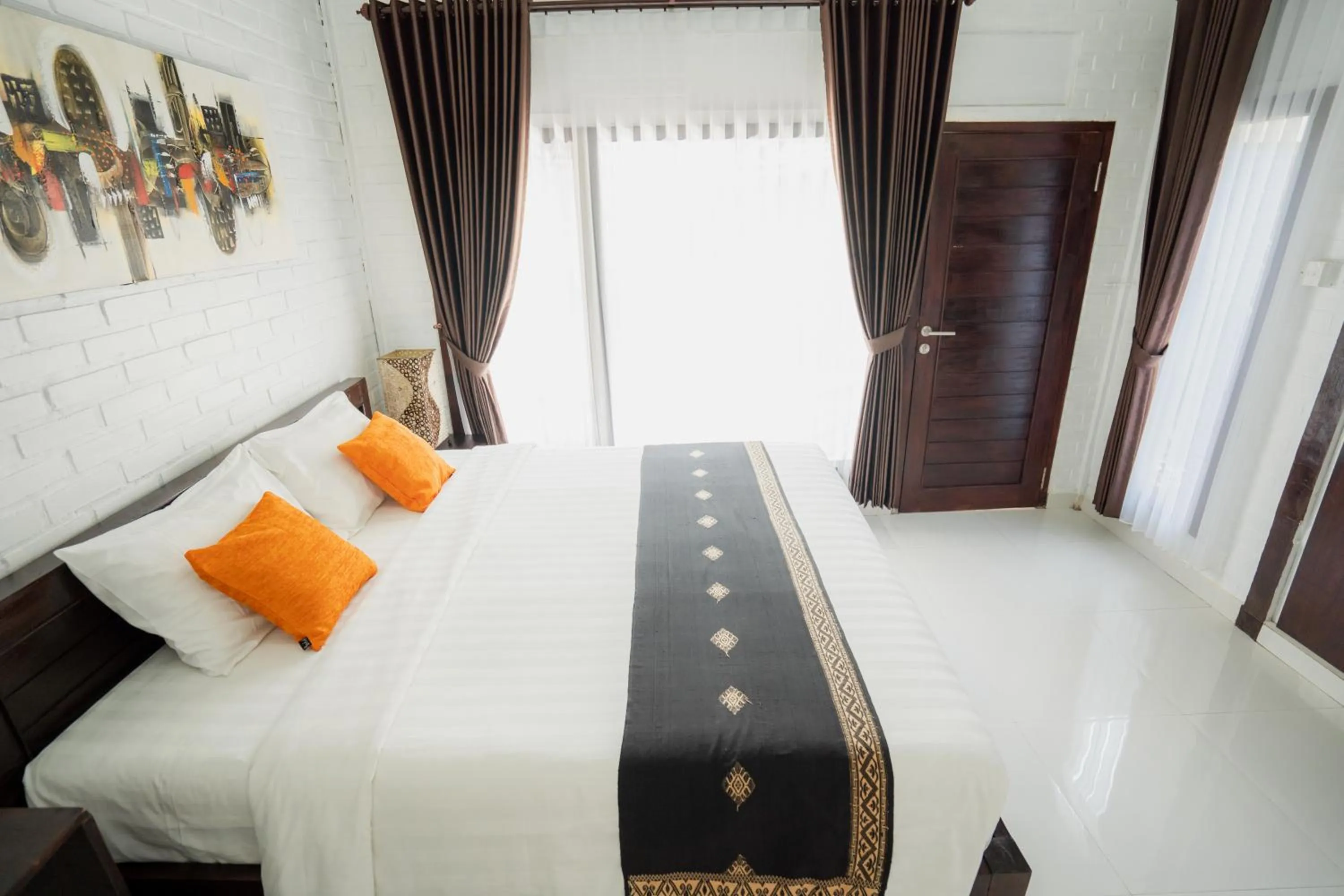 Bed in Astana Swaha Villa