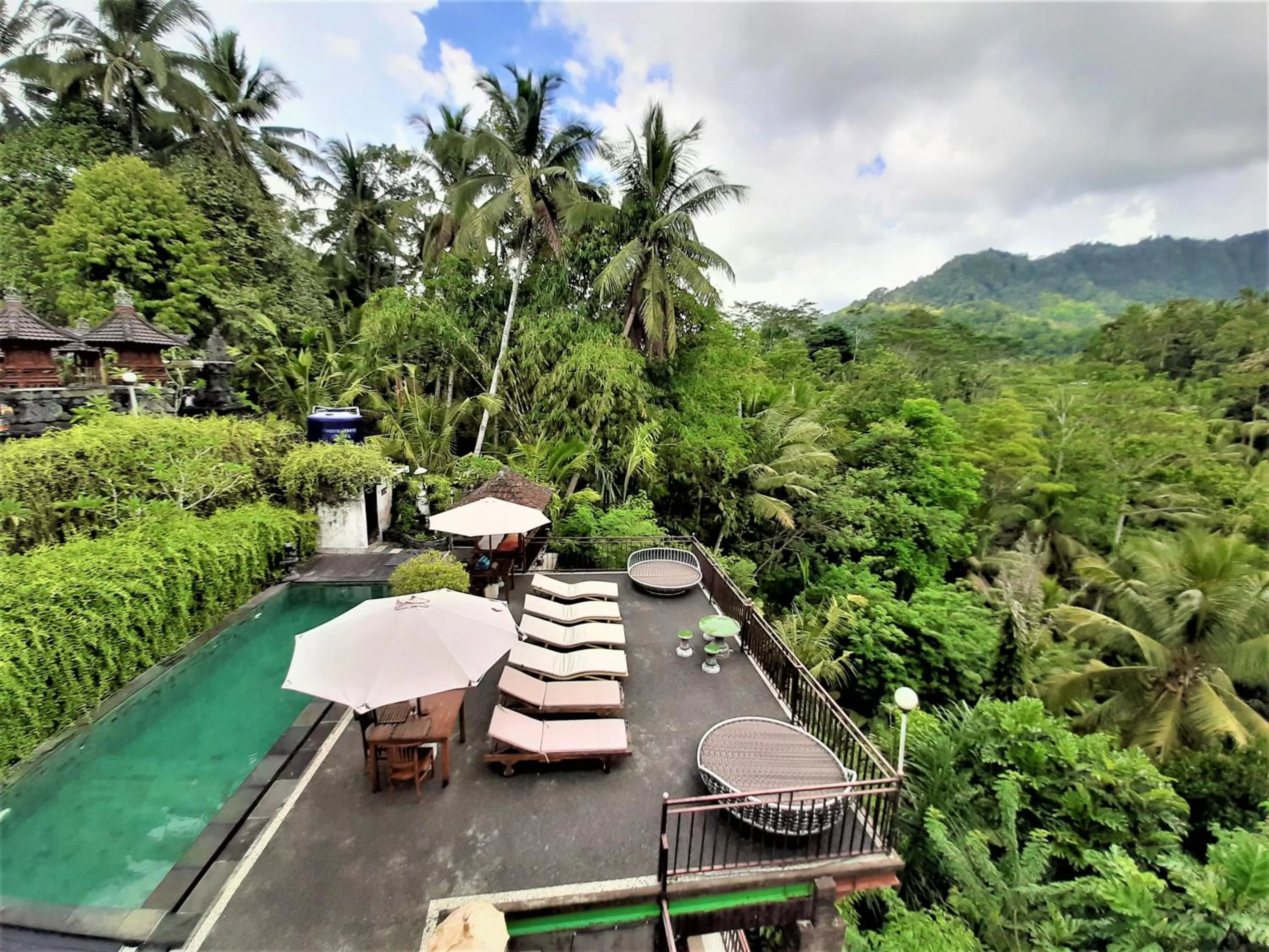 Pool view in Astana Swaha Villa