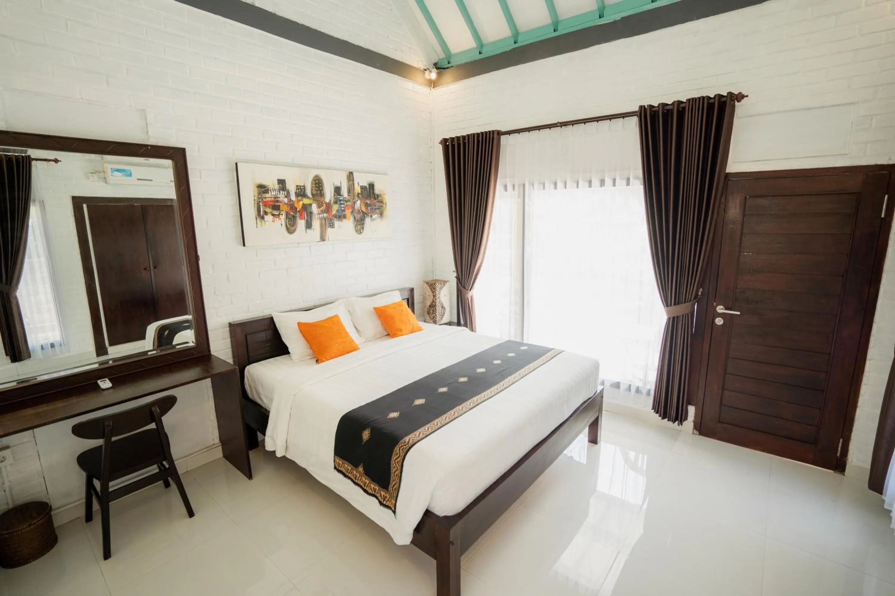 Bed in Astana Swaha Villa