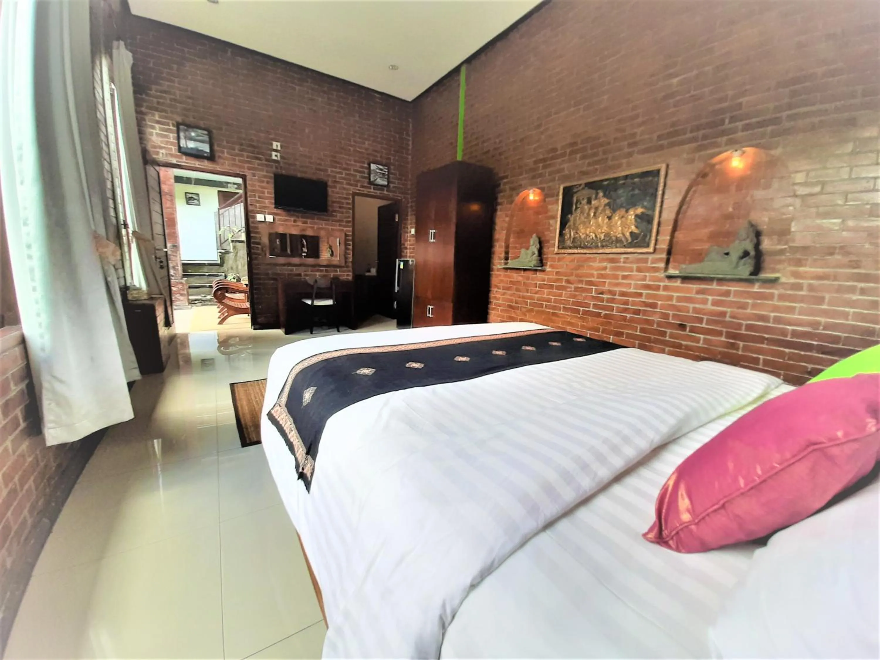 Bed in Astana Swaha Villa