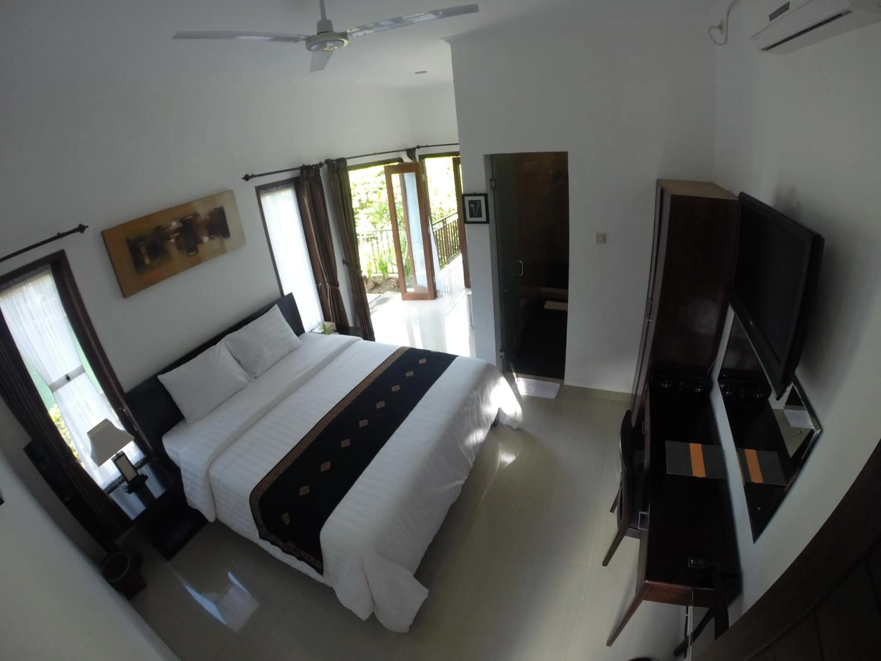 Shower, Bed in Astana Swaha Villa