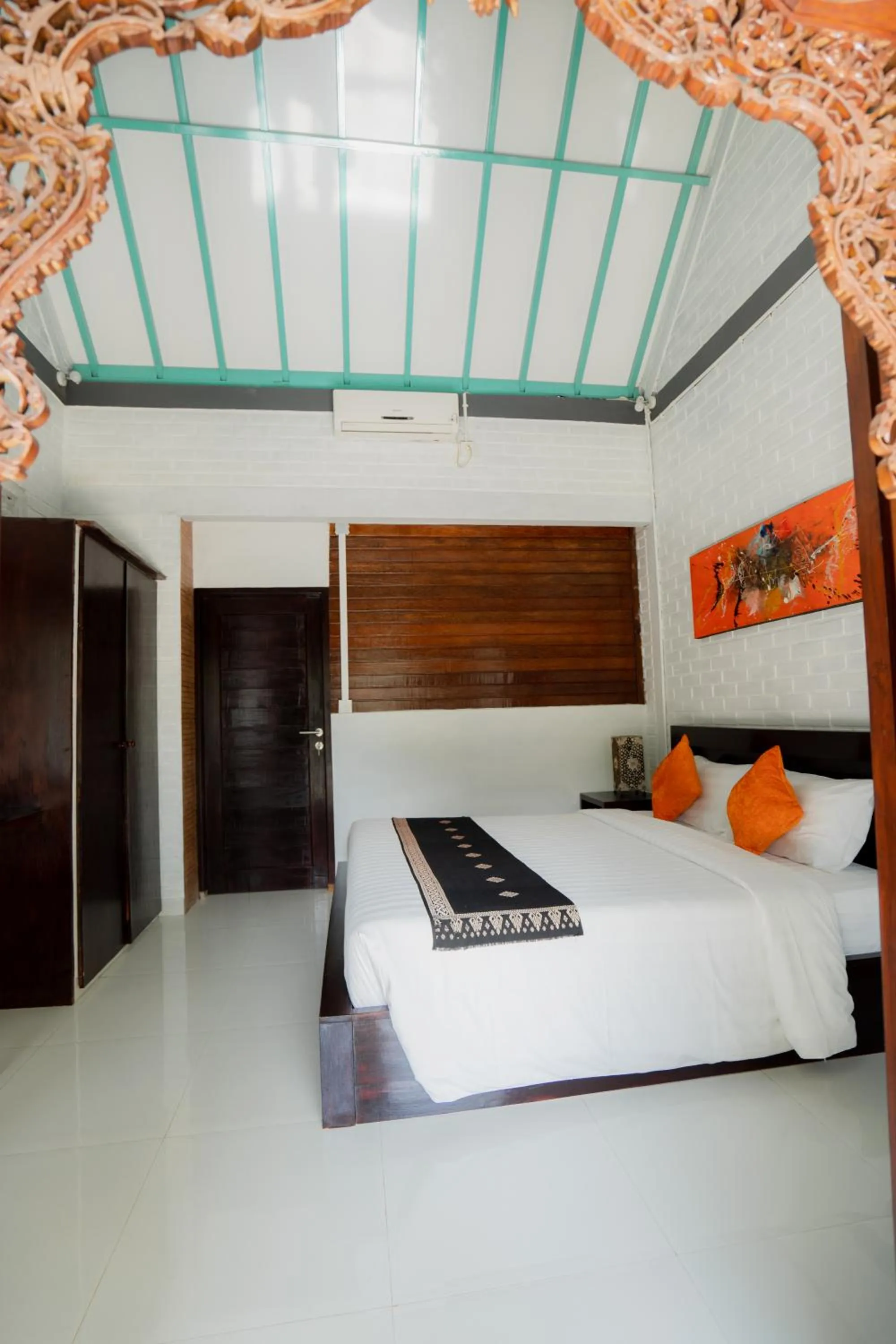 Bed in Astana Swaha Villa