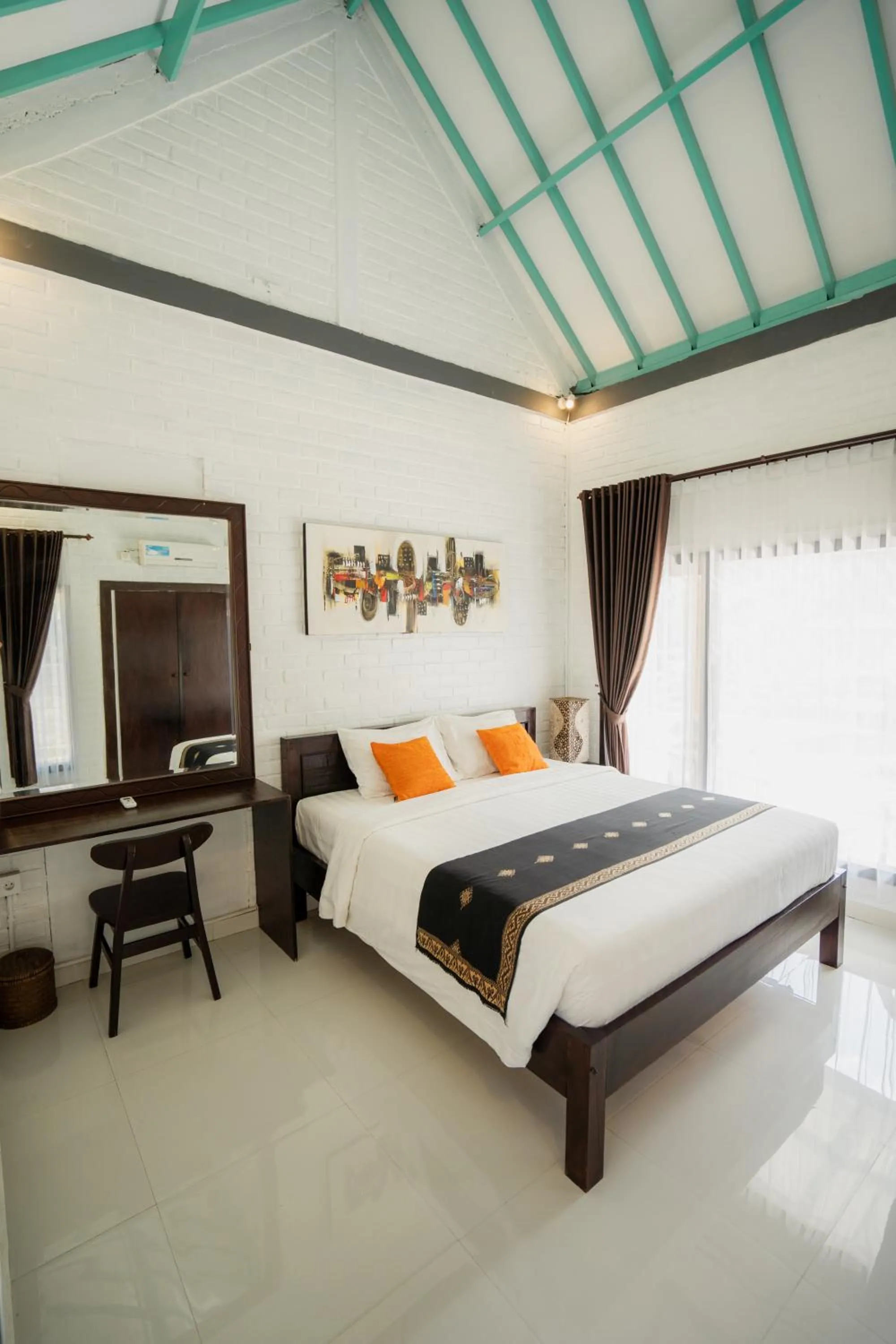 Bed in Astana Swaha Villa