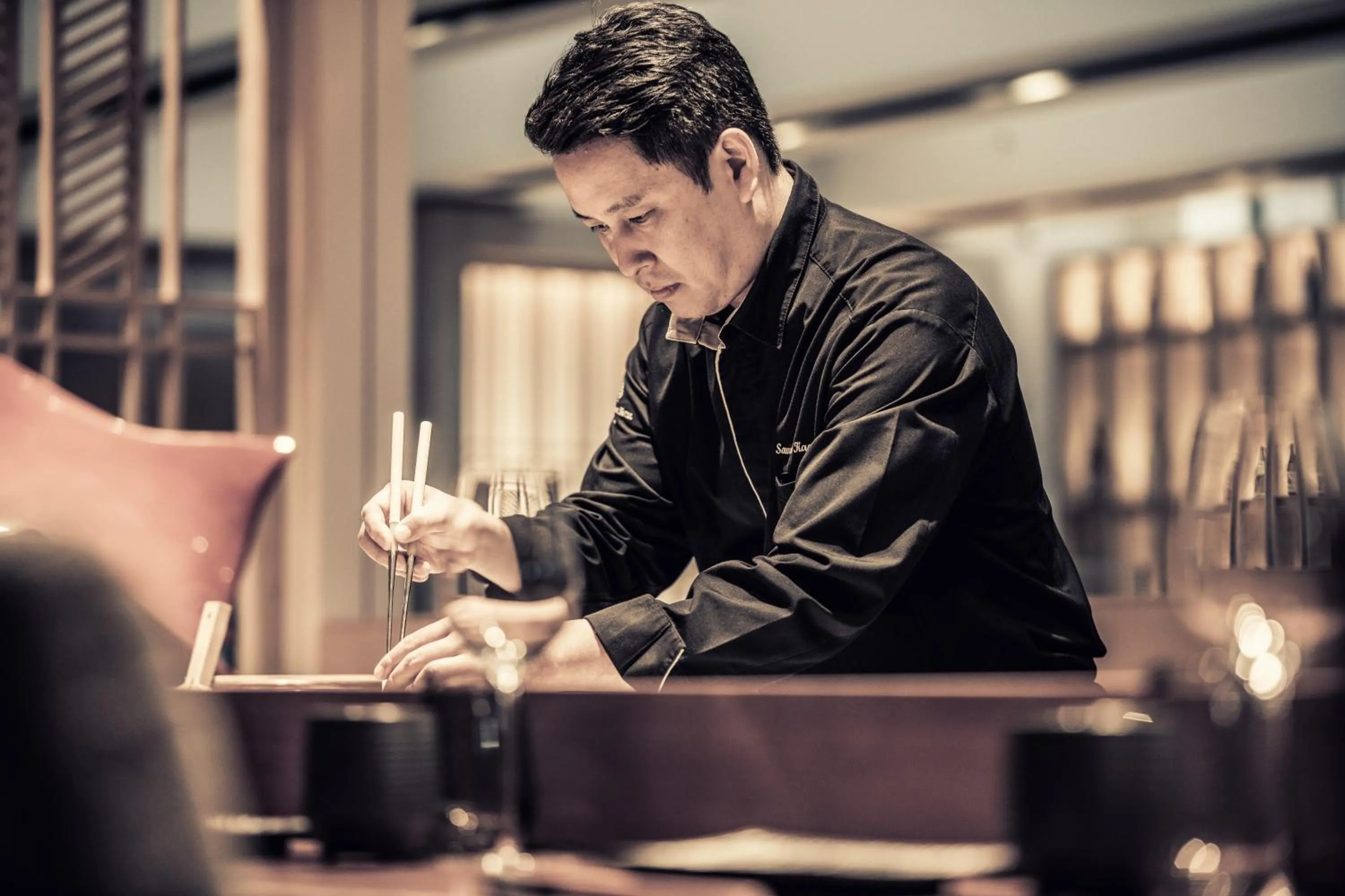 Staff in Four Seasons Hotel Seoul