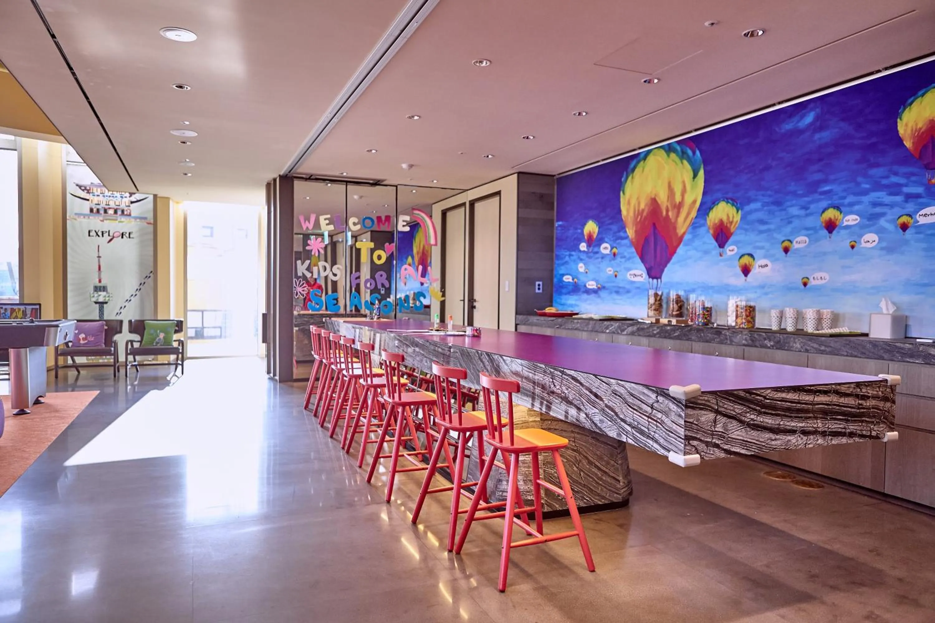 Children play ground in Four Seasons Hotel Seoul